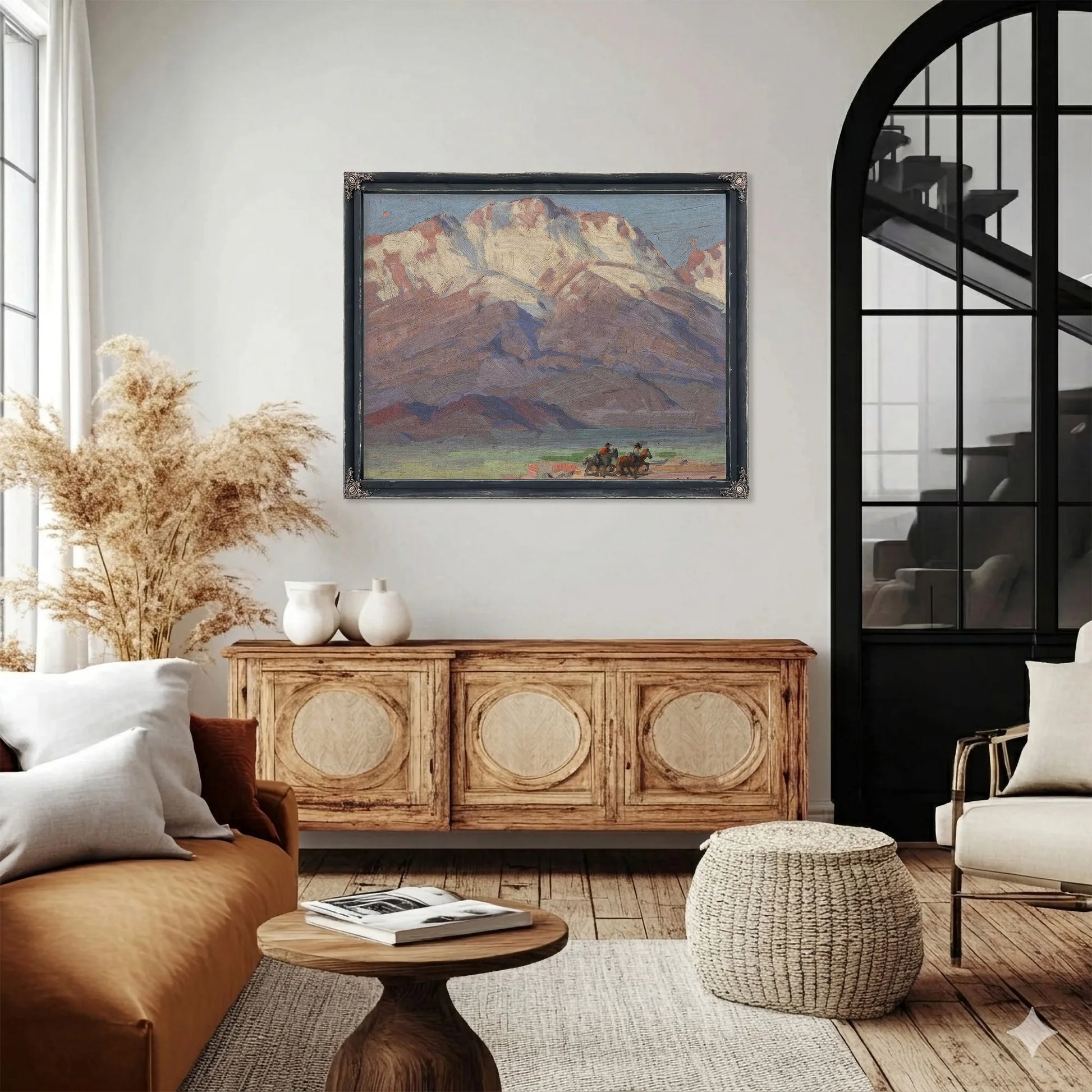 Owens Valley At Big Pine By Edgar Payne Fine Art Print