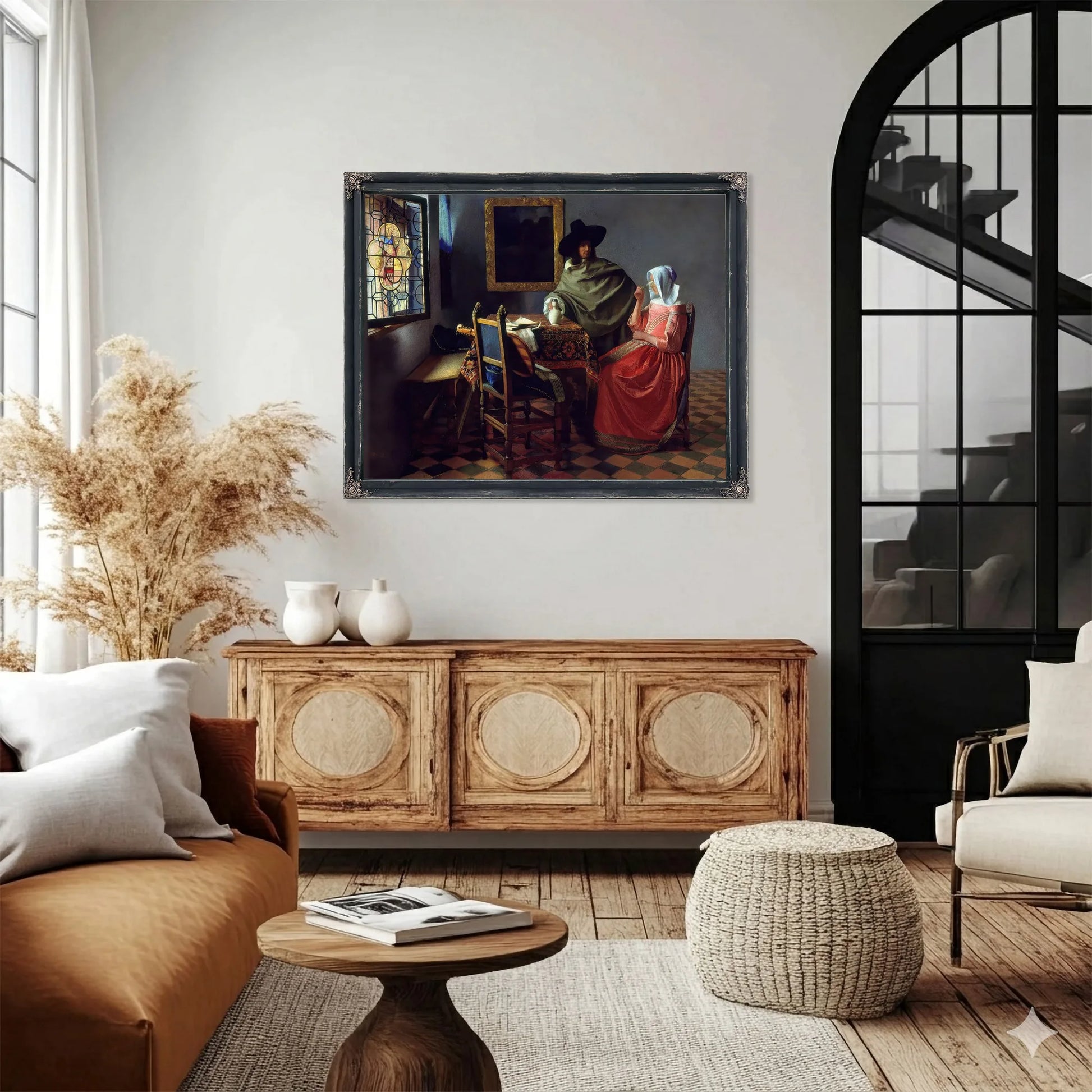 Jan Vermeer Van Delft The Glass Of Wine Upload Tmp By Johannes Vermeer Fine Art Print