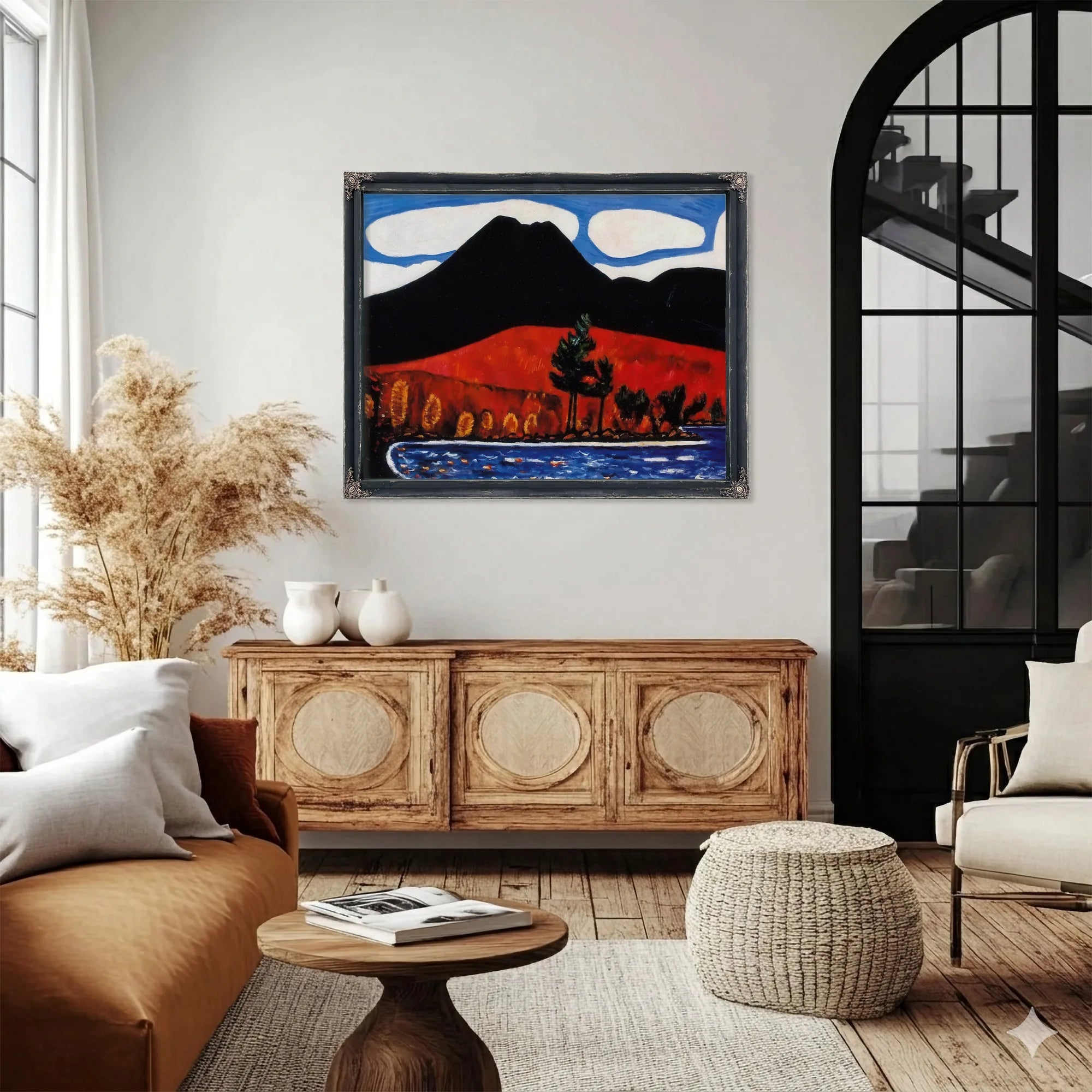 Mount Katahdin Autumn No 2 By Marsden Hartley Fine Art Print