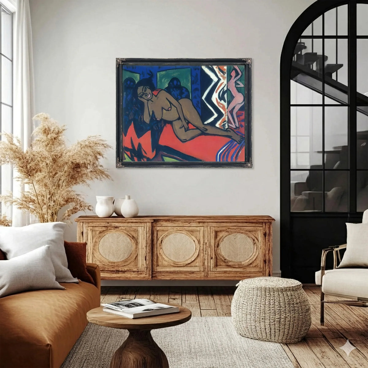 Milly Sleeping By Ernst Ludwig Kirchner Fine Art Print