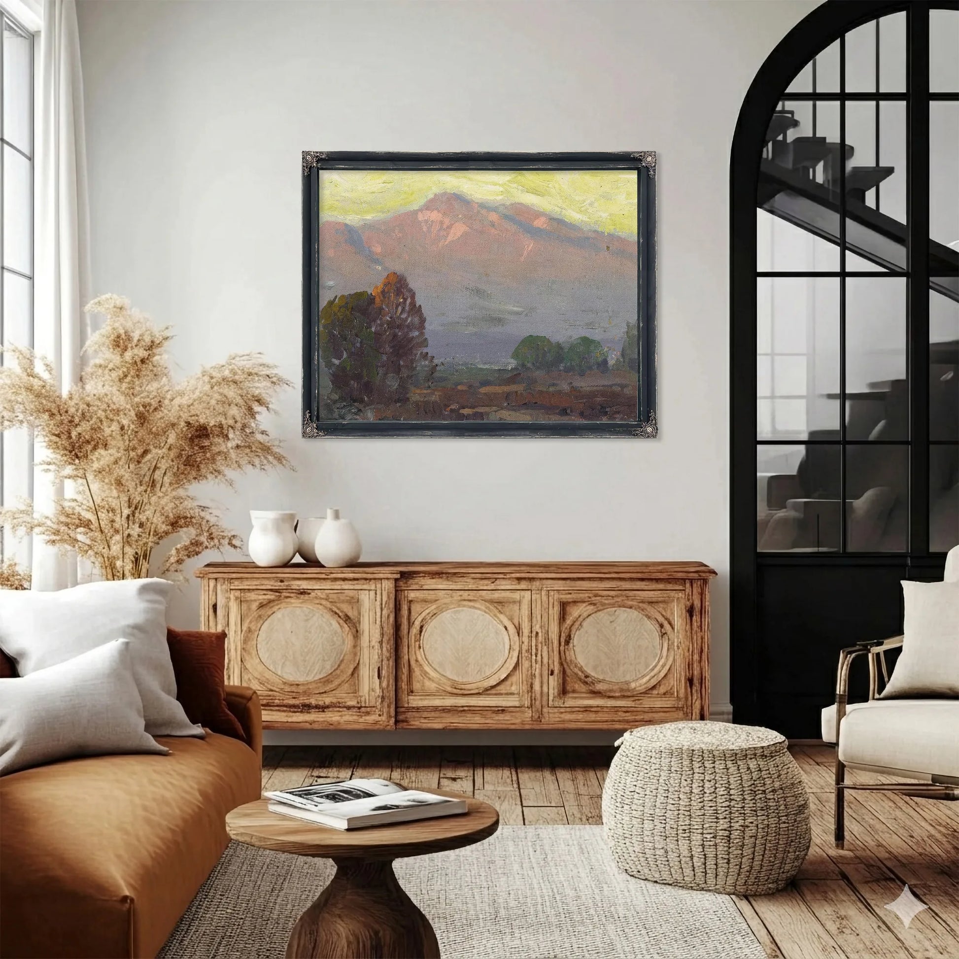 Mountains At Sundown By Edgar Payne Fine Art Print