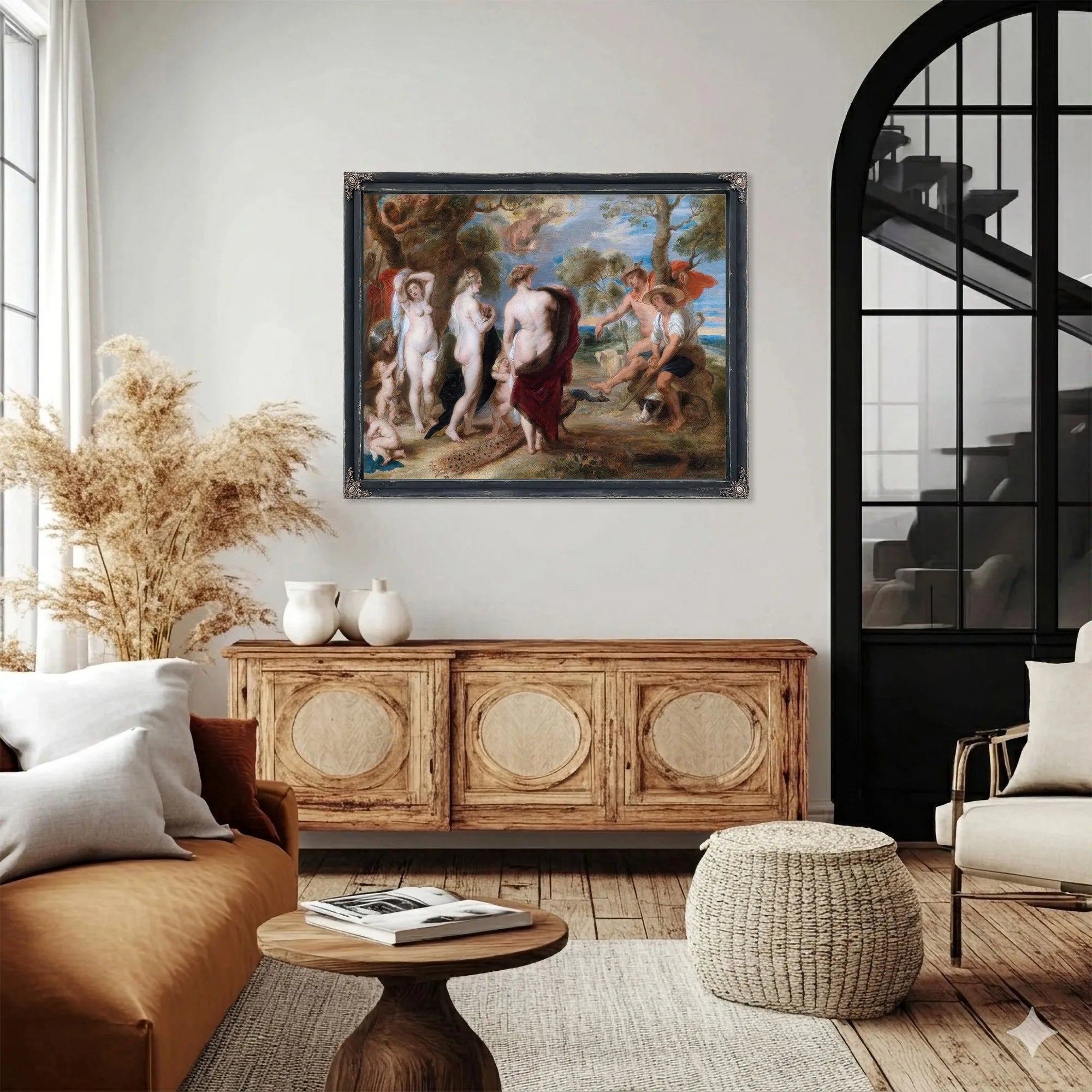 The Judgement Of Paris By Peter Paul Rubens Fine Art Print