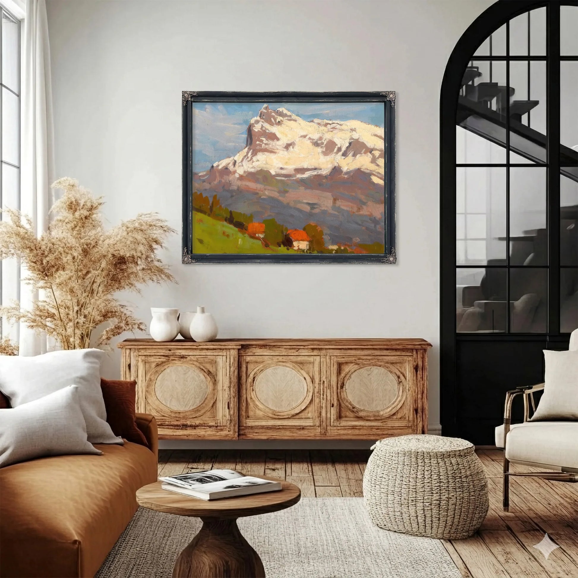 Saint Gervais, France By Edgar Payne Fine Art Print