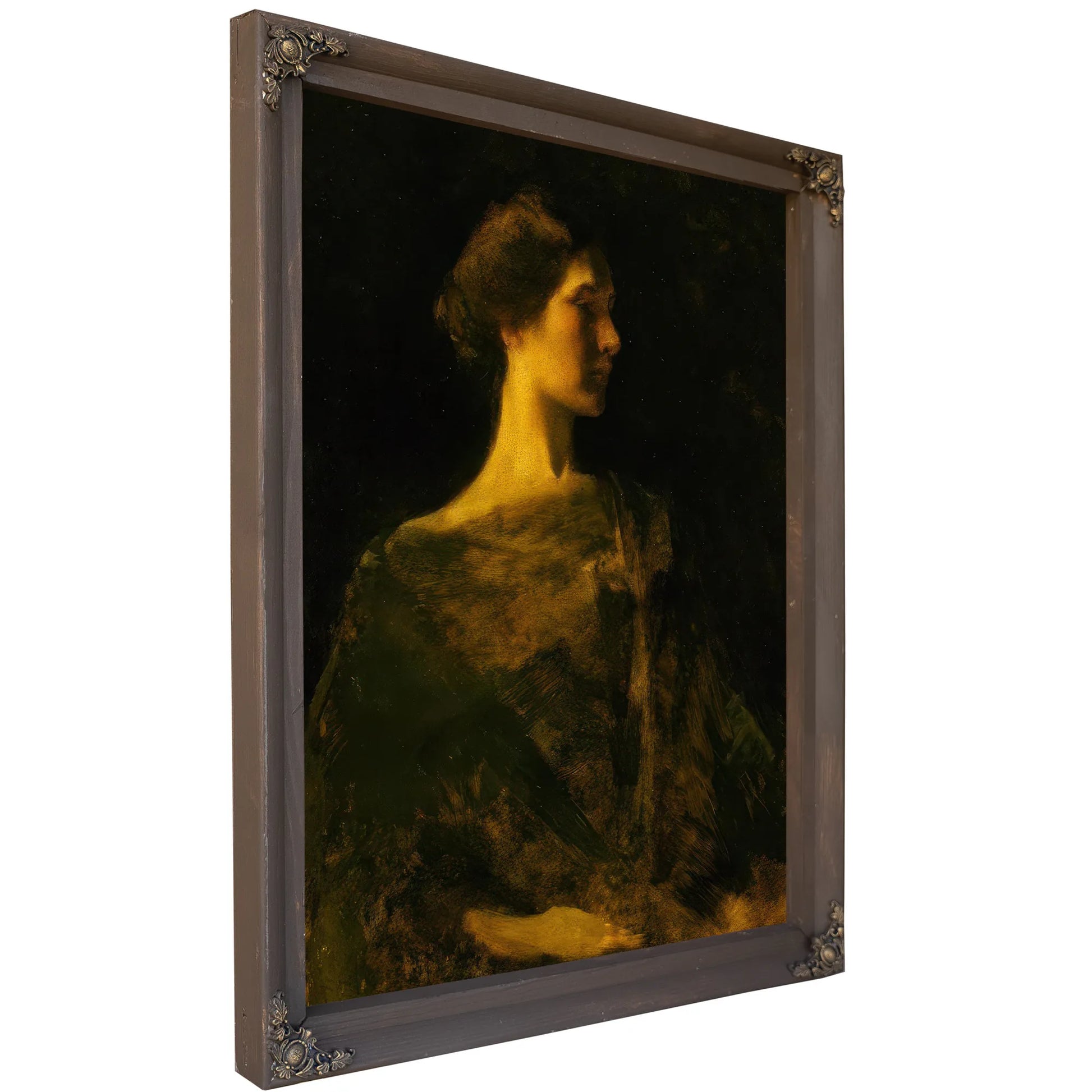 Alma By Thomas Wilmer Dewing Fine Art Print