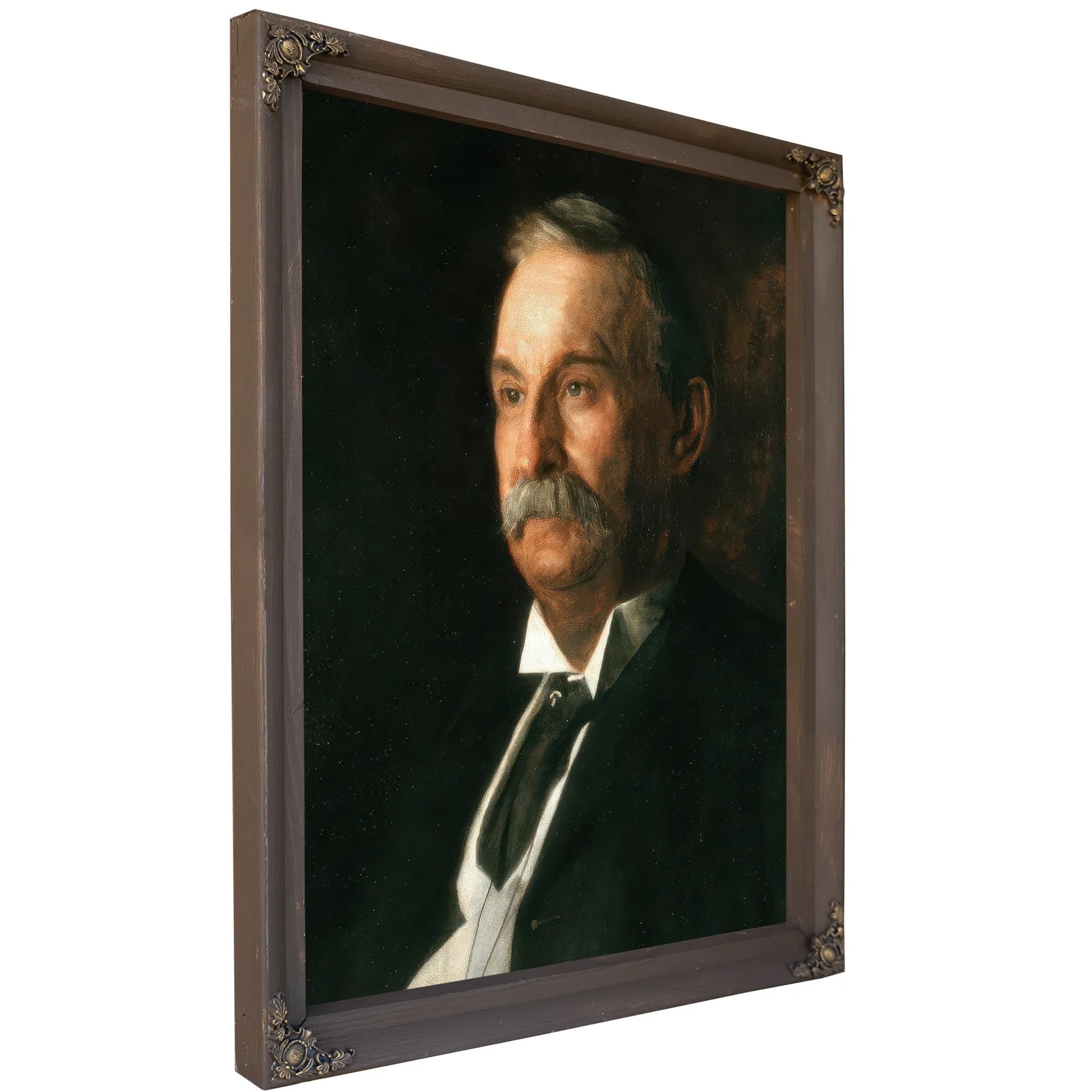 Portrait Of Edward Taylor Snow By Thomas Eakins Fine Art Print