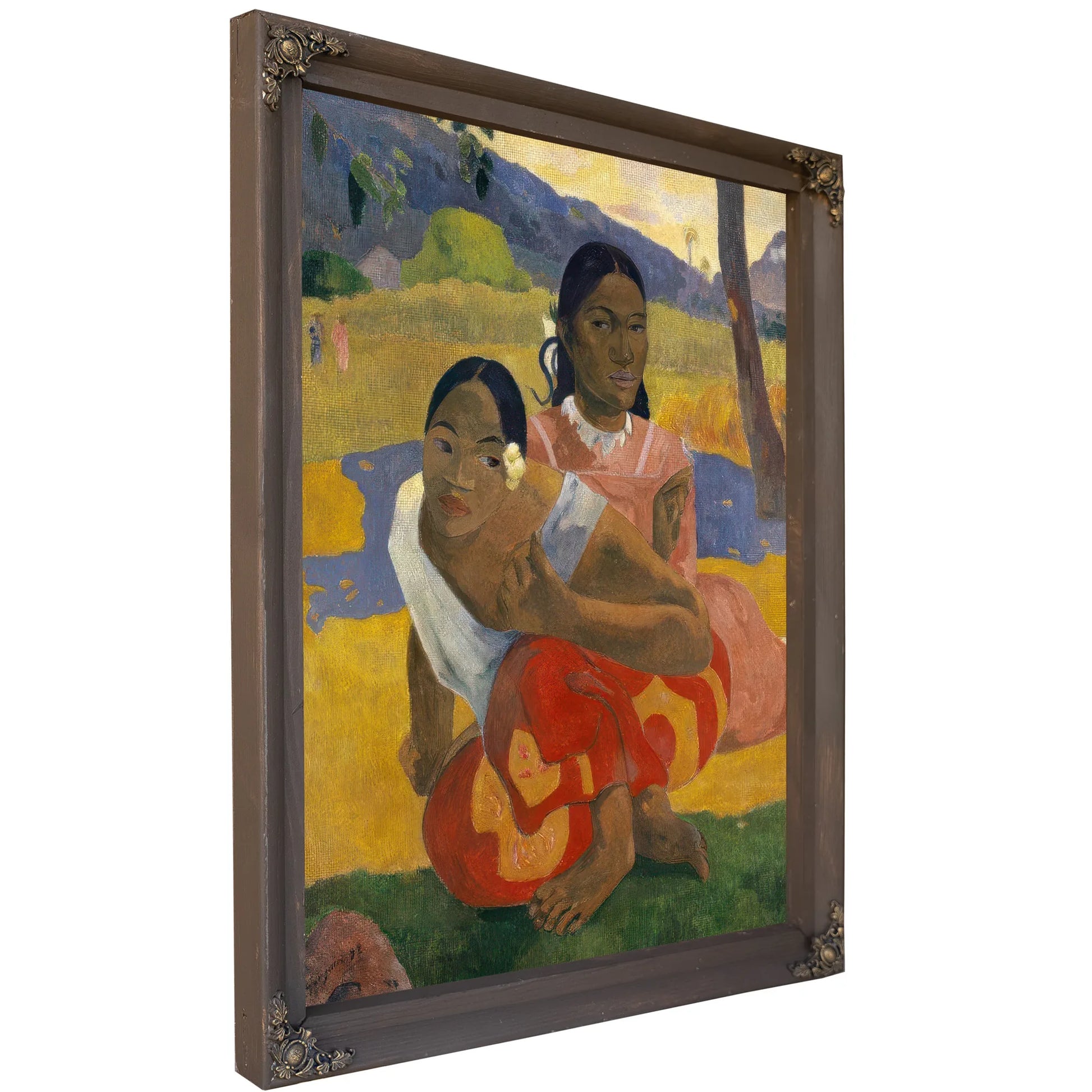 Paulgauguin Nafea Faa Ipoipo 1892 Oil On Canvas 101X77Cm By Paul Gauguin Fine Art Print