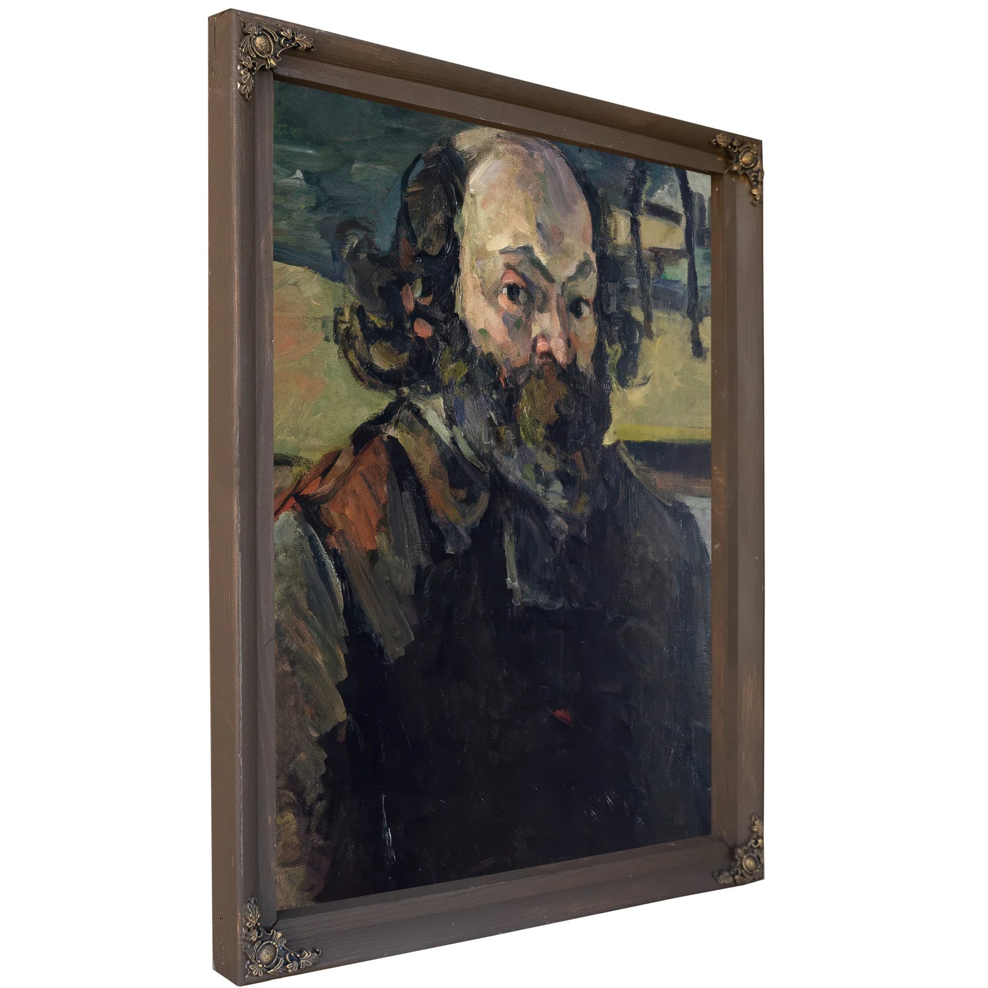 Self Portrait 3 By Paul Cezanne Fine Art Print