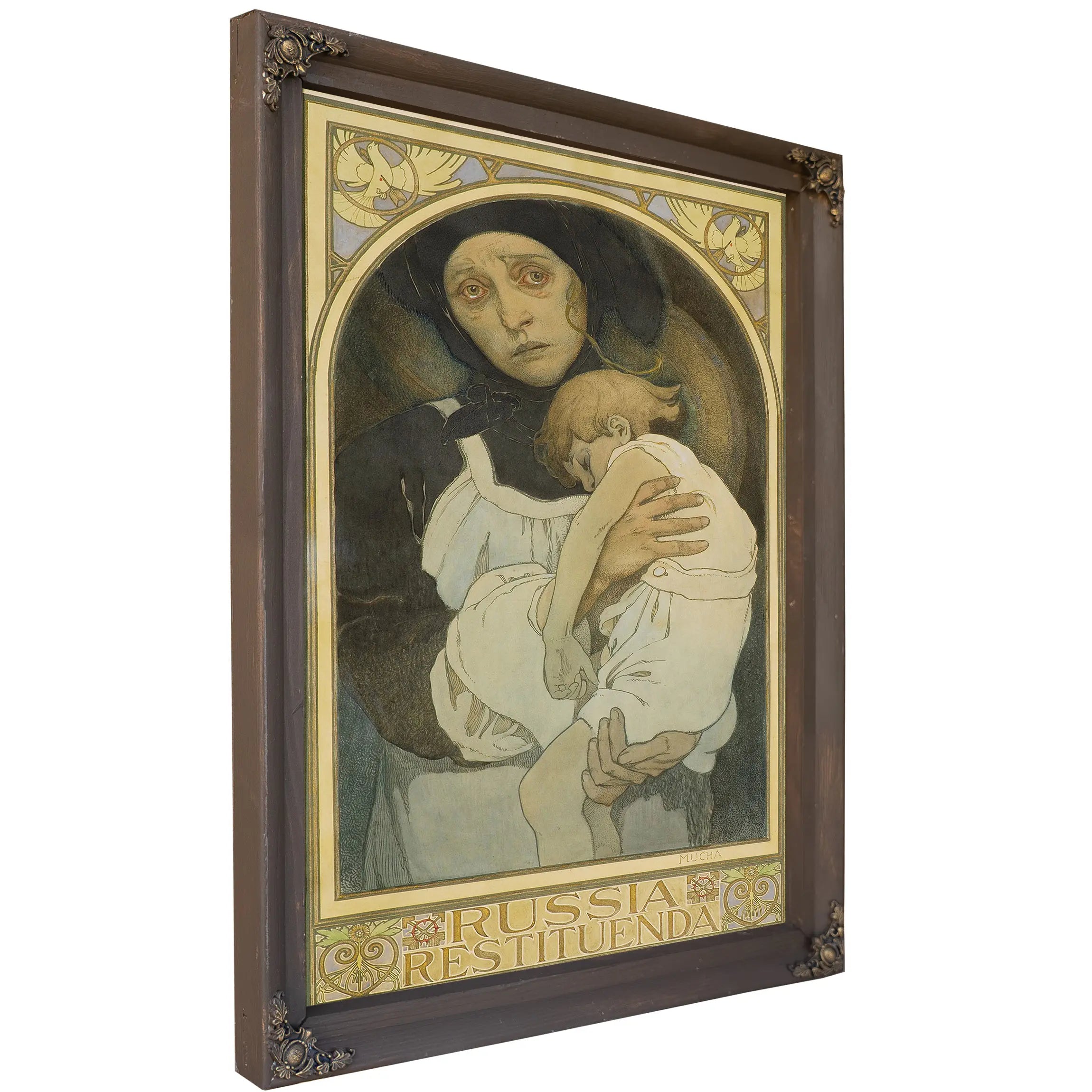 Study For Russia Restituenda Russia Must Recover by Alphonse Mucha