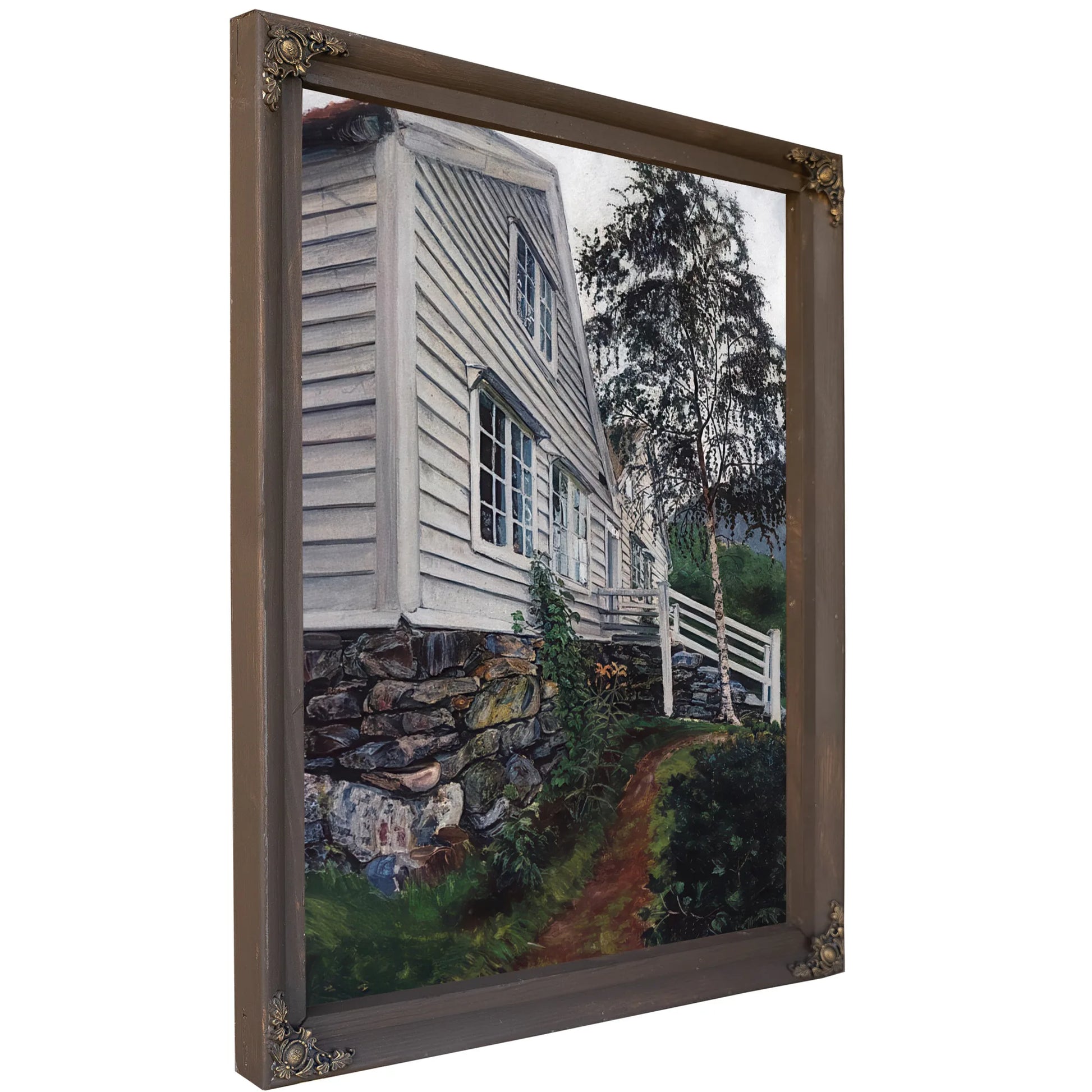 The Parsonage By Nicolai Astrup Fine Art Print