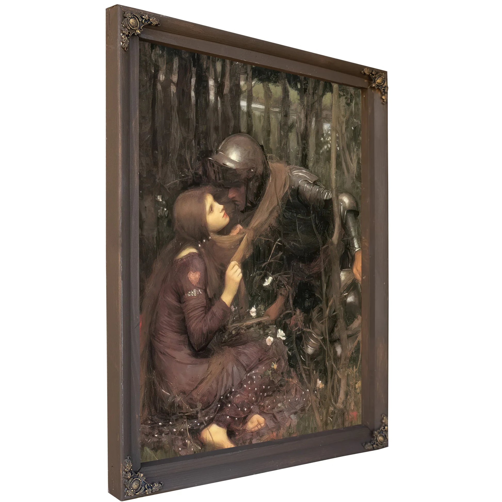 La Belle Dame Sans Merci By John Waterhouse Fine Art Print