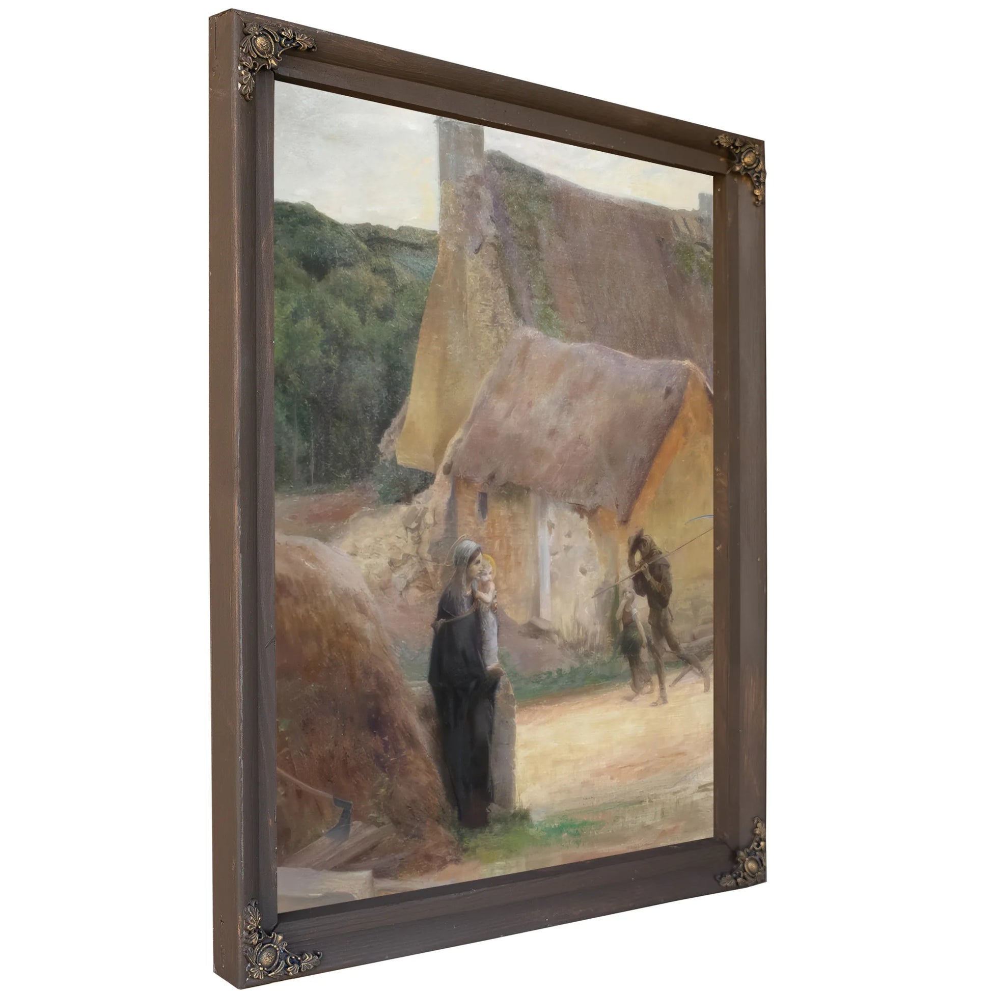 Hail Mary By Luc Olivier Merson Fine Art Print