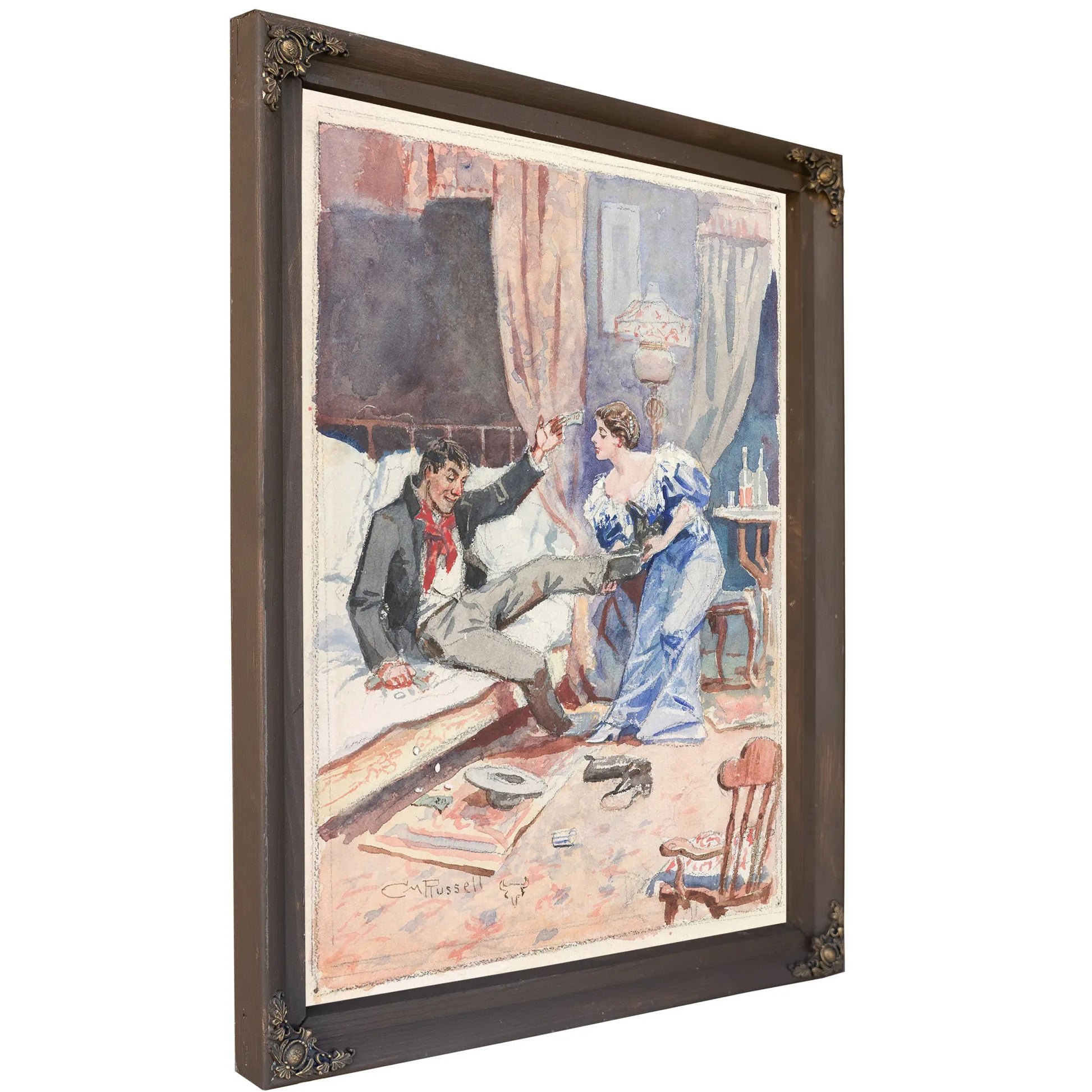 Just A Little Pleasure by Charles Marion Russell