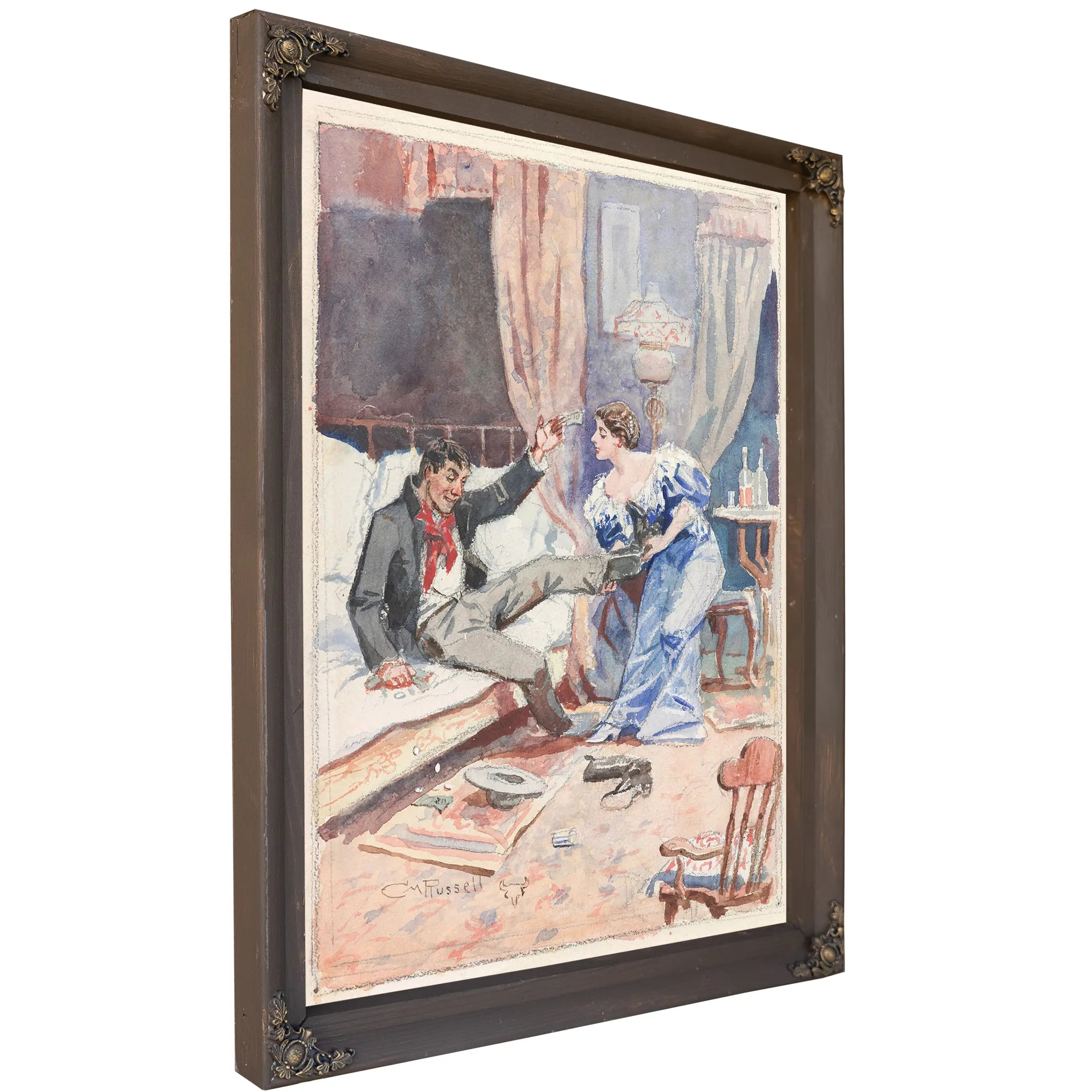 Just A Little Pleasure by Charles Marion Russell