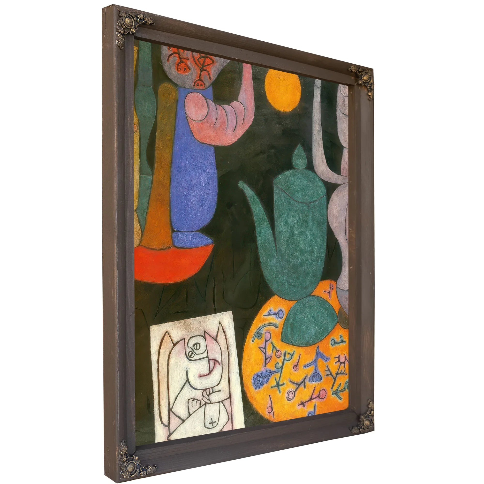 Untitled ( Still Life) By Paul Klee Fine Art Print