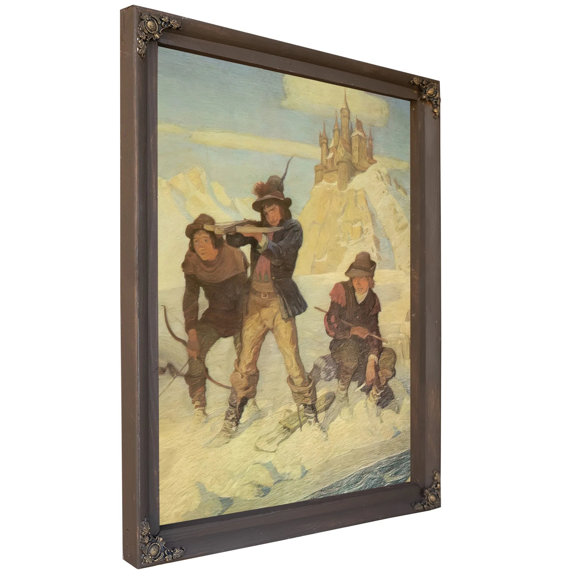 Eseldorf Was A Paradise For Us Boys By NC Wyeth Fine Art Print
