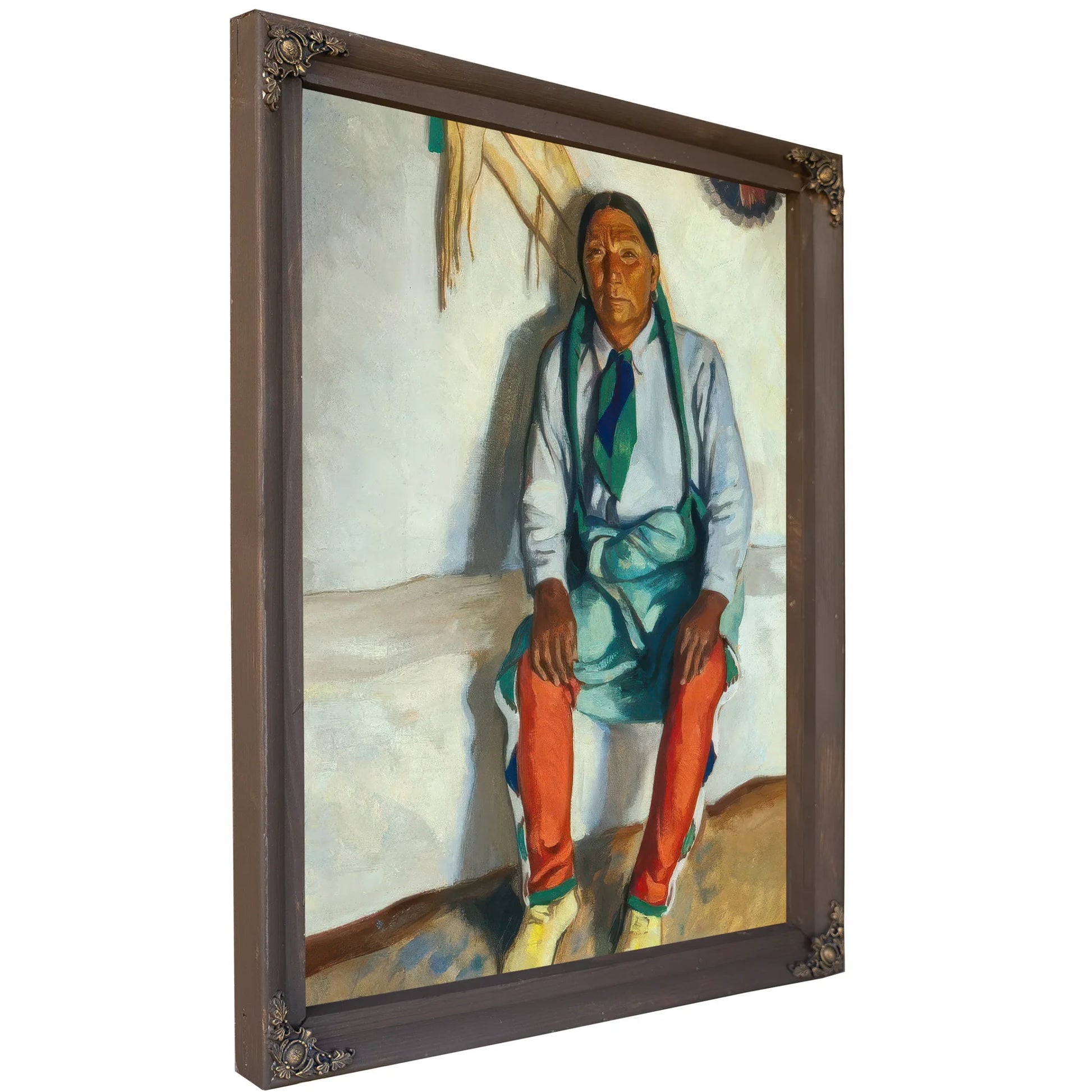 Man Of Taos By Maynard Dixon Fine Art Print