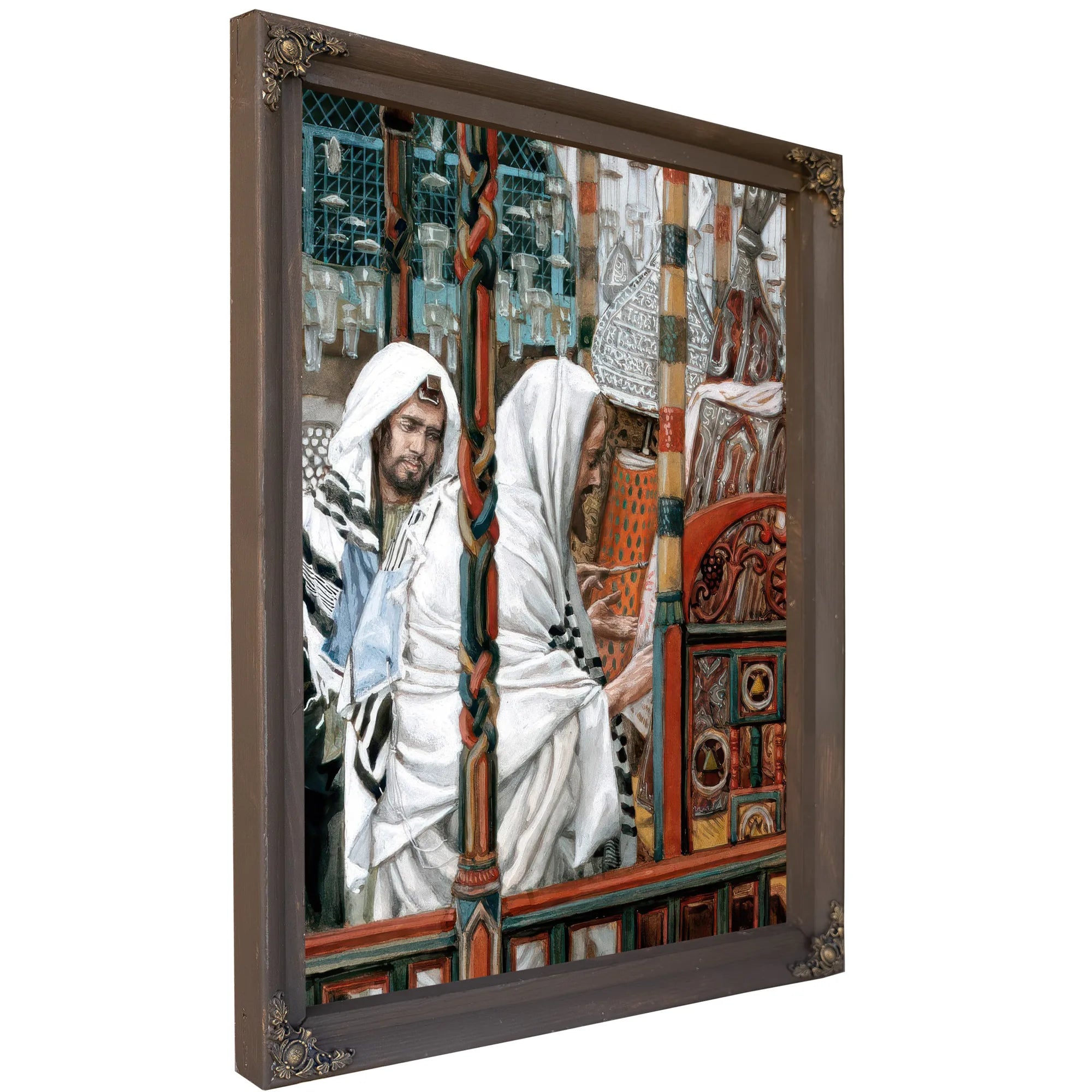 Jesus Teaching In The Synagogue By James Tissot Fine Art Print