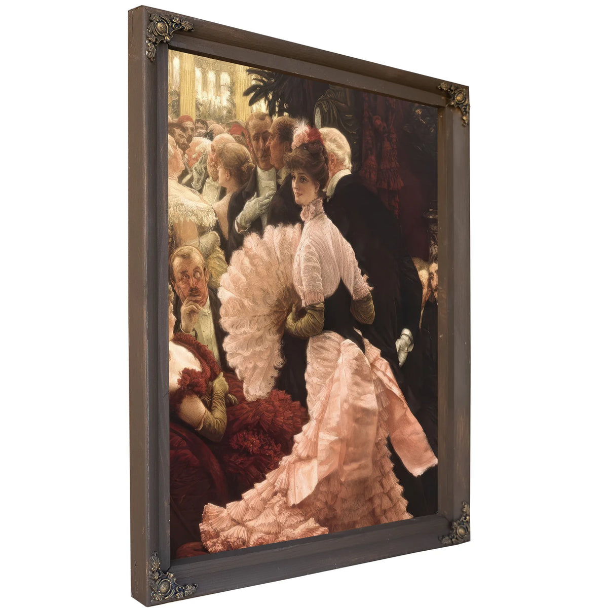 L'ambitieuse (Political Woman) Also Known As The Reception By James Tissot Fine Art Print