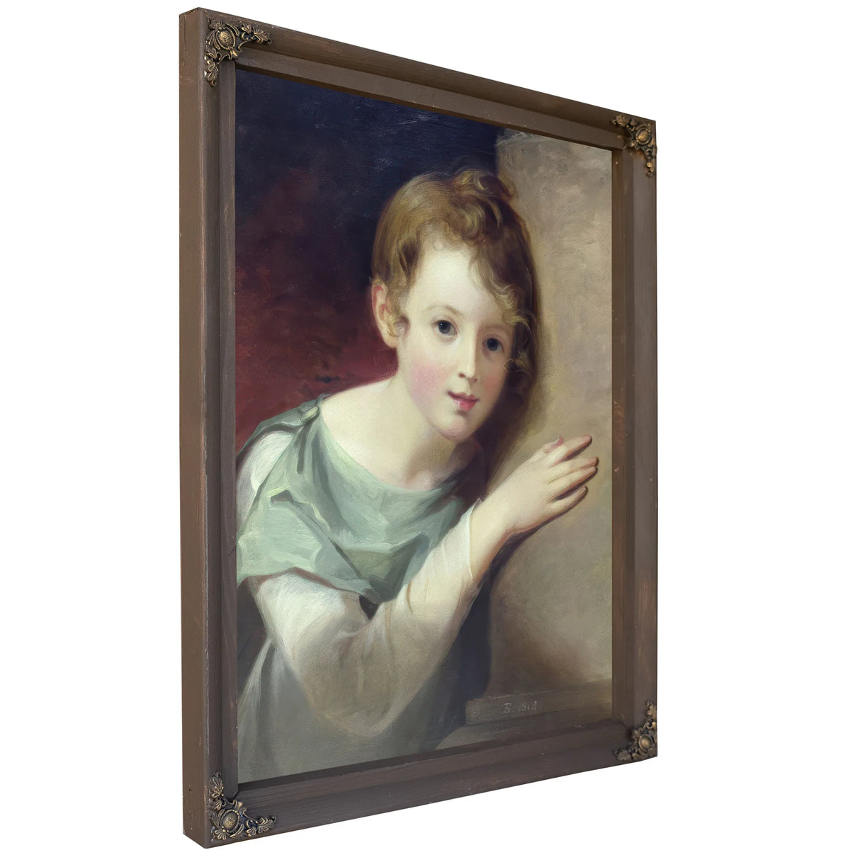 Elizabeth Wignall By Thomas Sully Fine Art Print