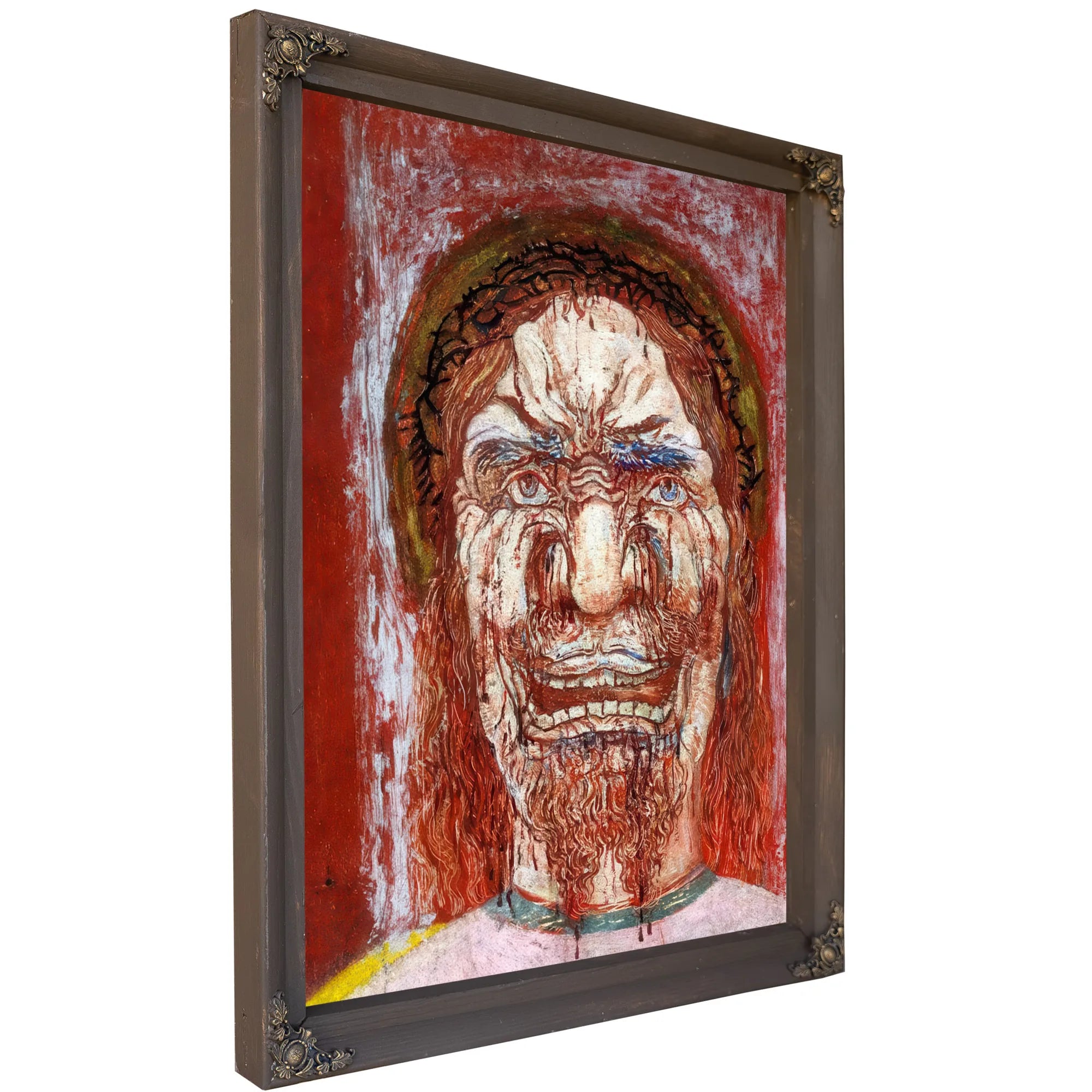 The Man Of Sorrows By James Ensor Fine Art Print