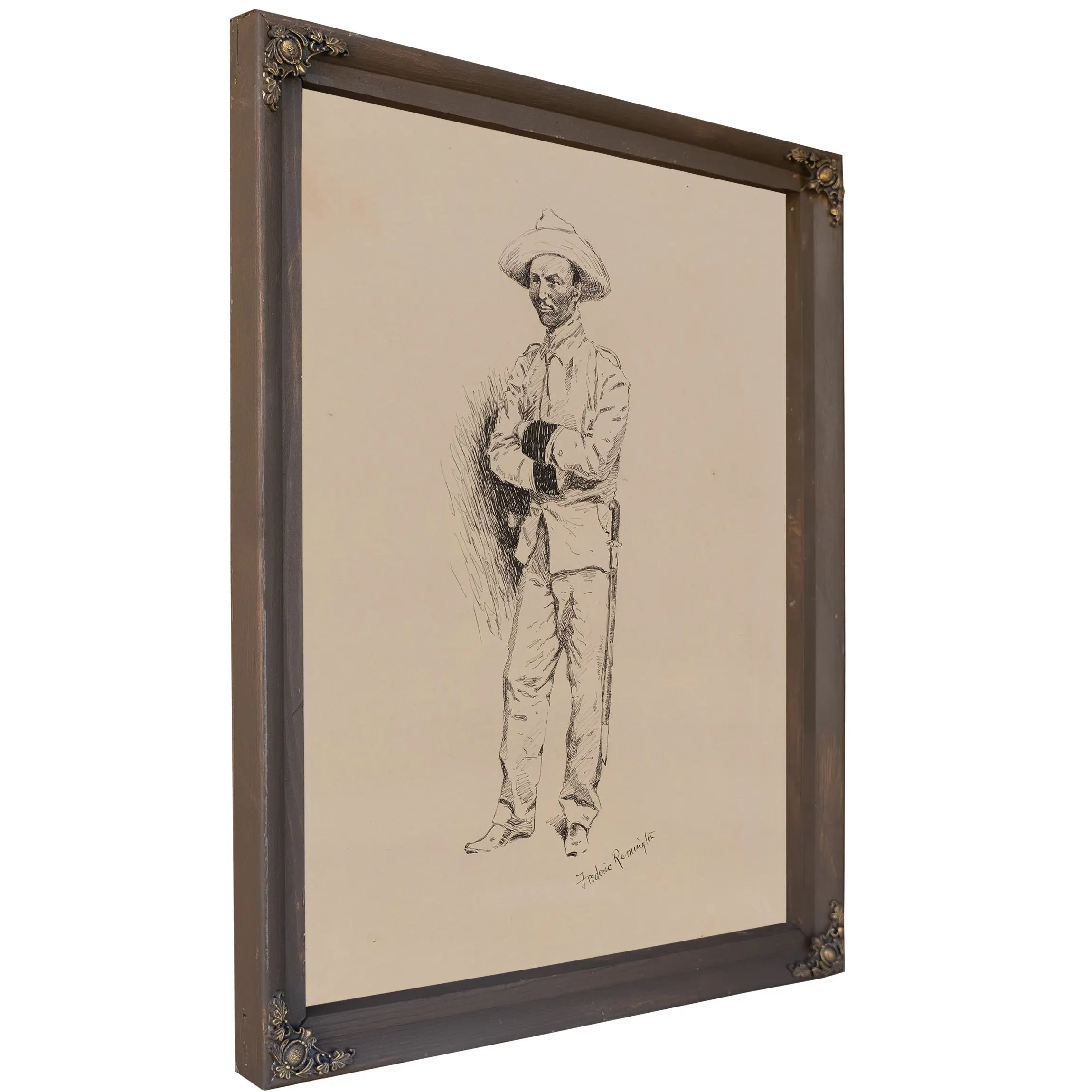 Young Spanish Officer by Frederic Remington