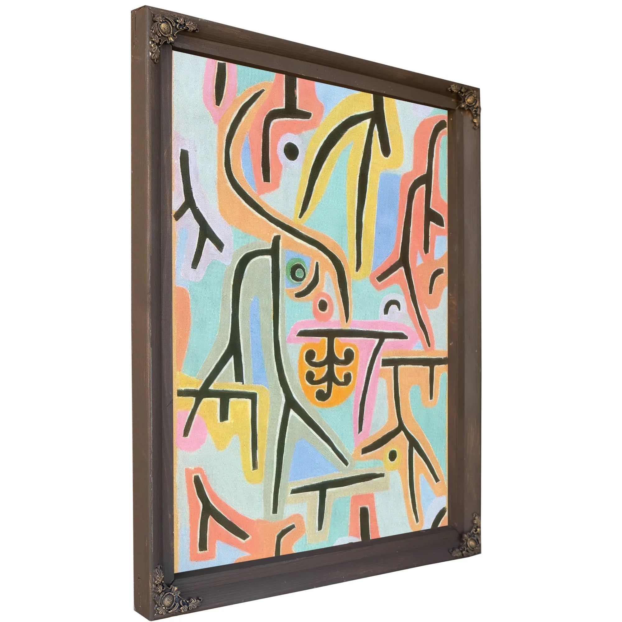 Park Near Lu (Cerne) 1938 J9 (129) By Paul Klee Fine Art Print