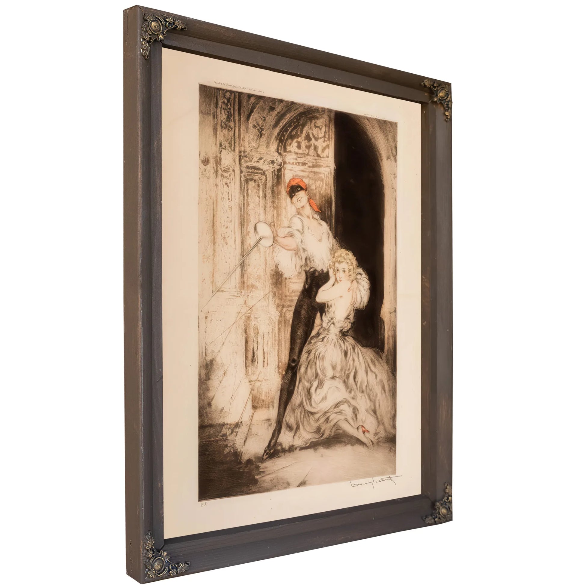 Don Juan 1928 By Louis Icart Fine Art Print