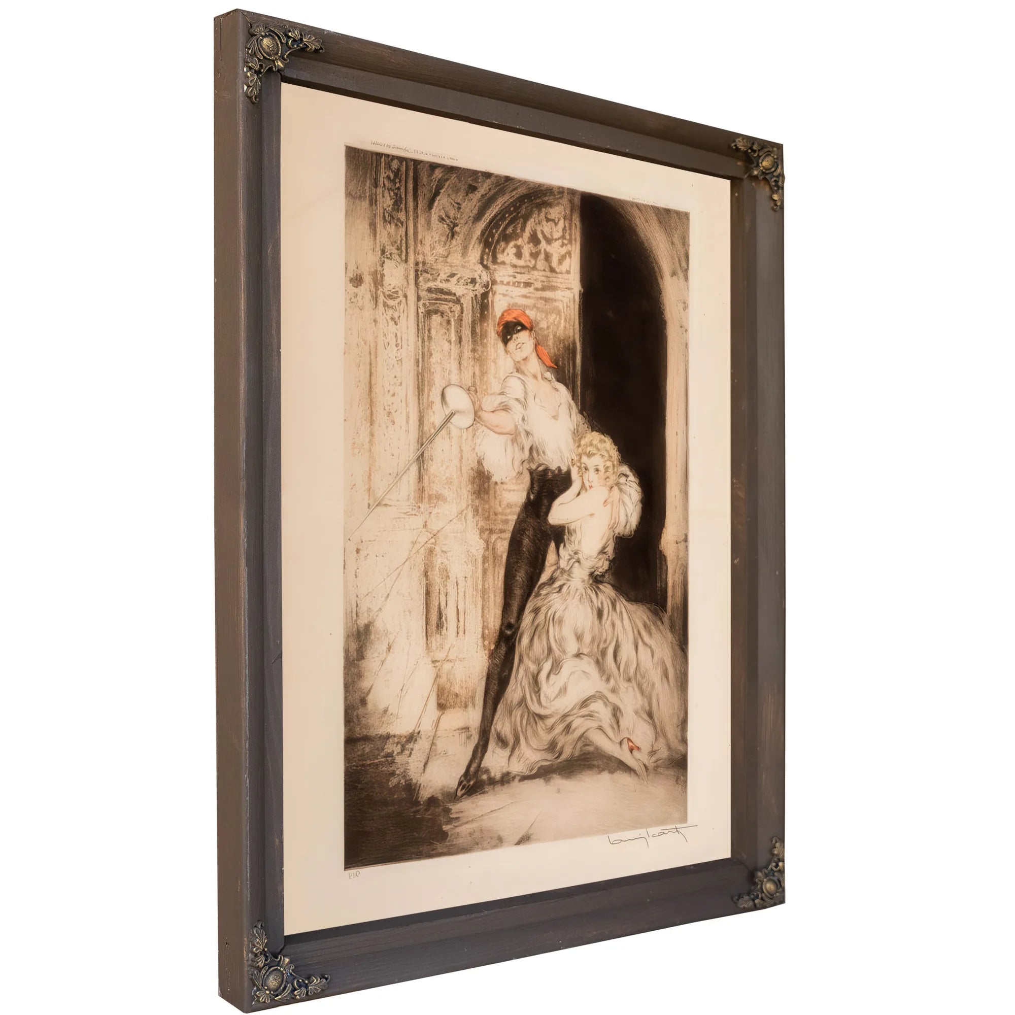 Don Juan 1928 By Louis Icart Fine Art Print