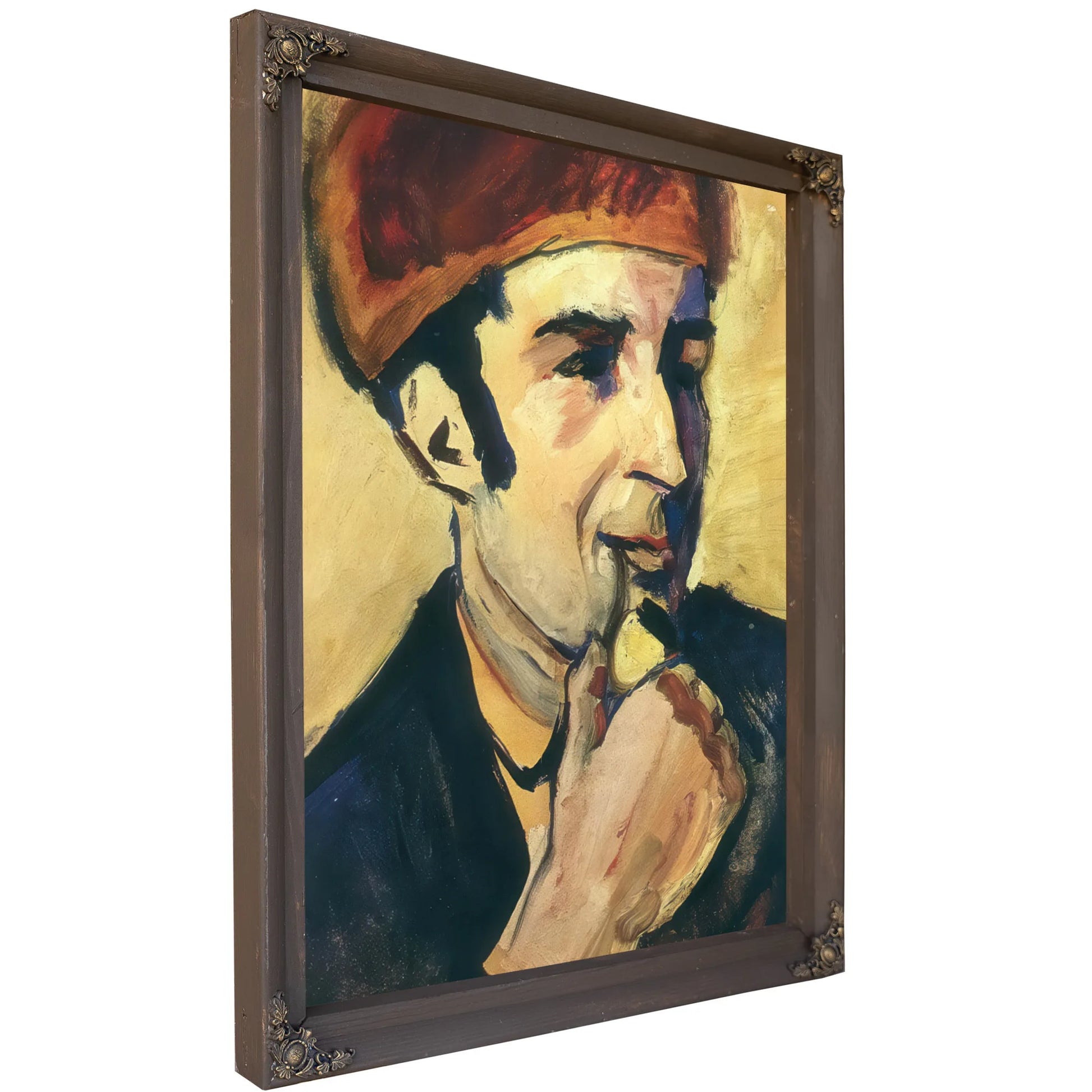 Portrait Of Franz Marc By August Macke Fine Art Print