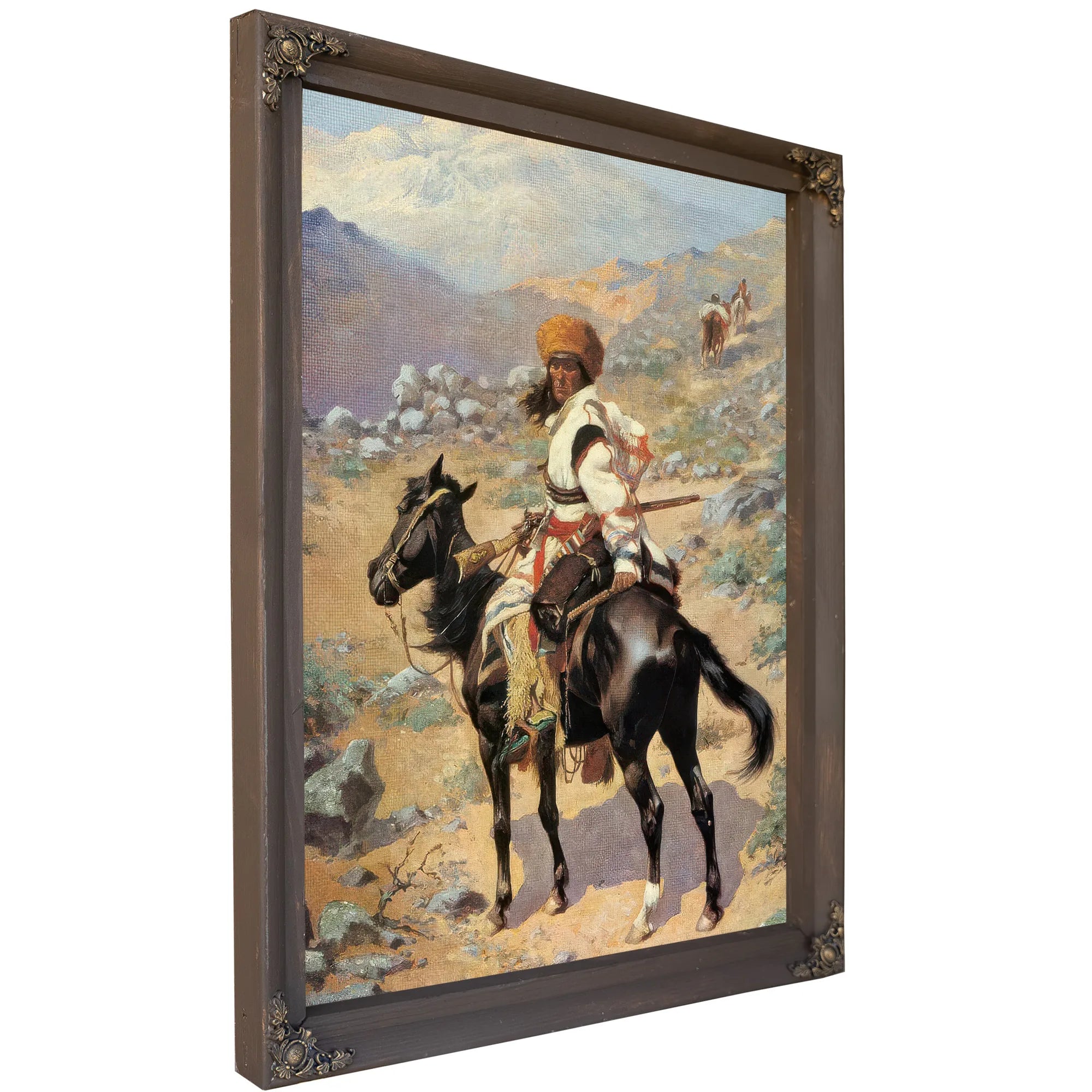 Untitled 2 By Frederic Remington Fine Art Print