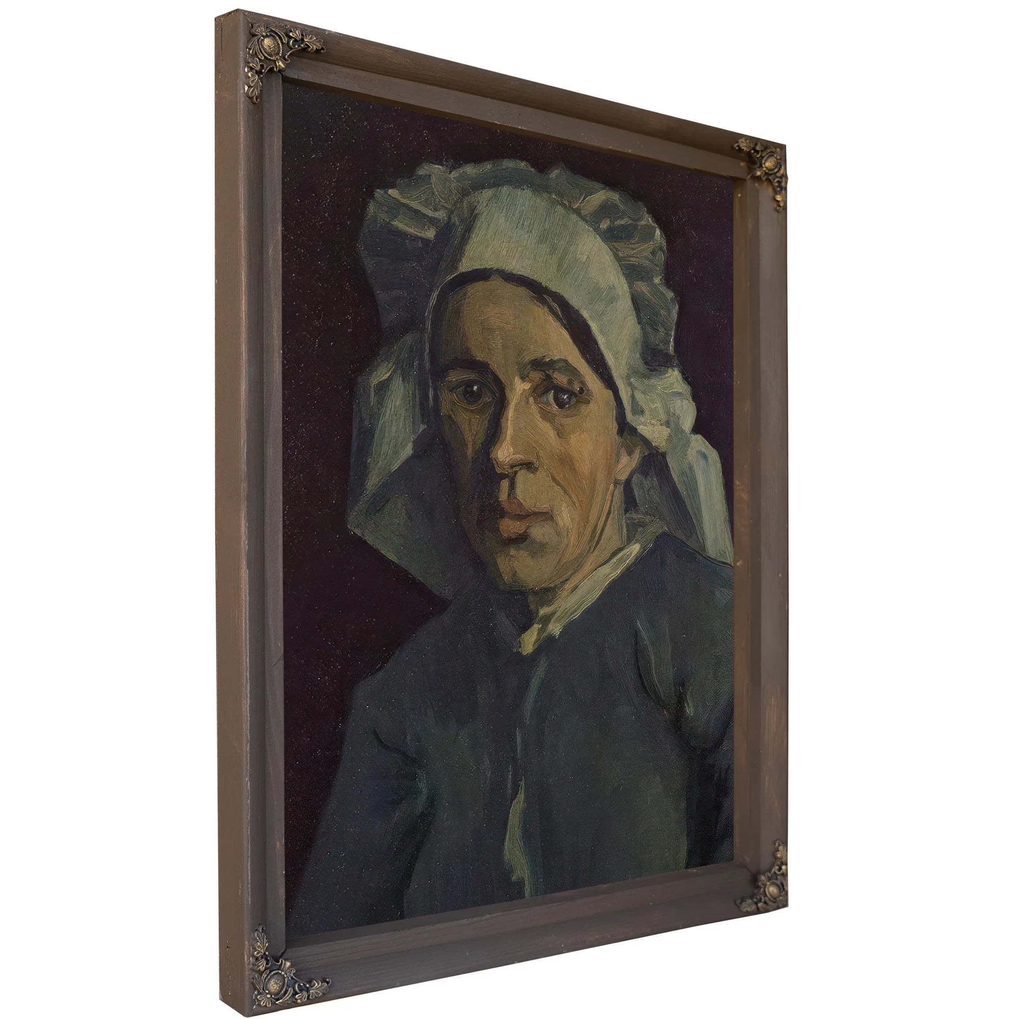 Head Of A Woman By Vincent Van Gogh Fine Art Print