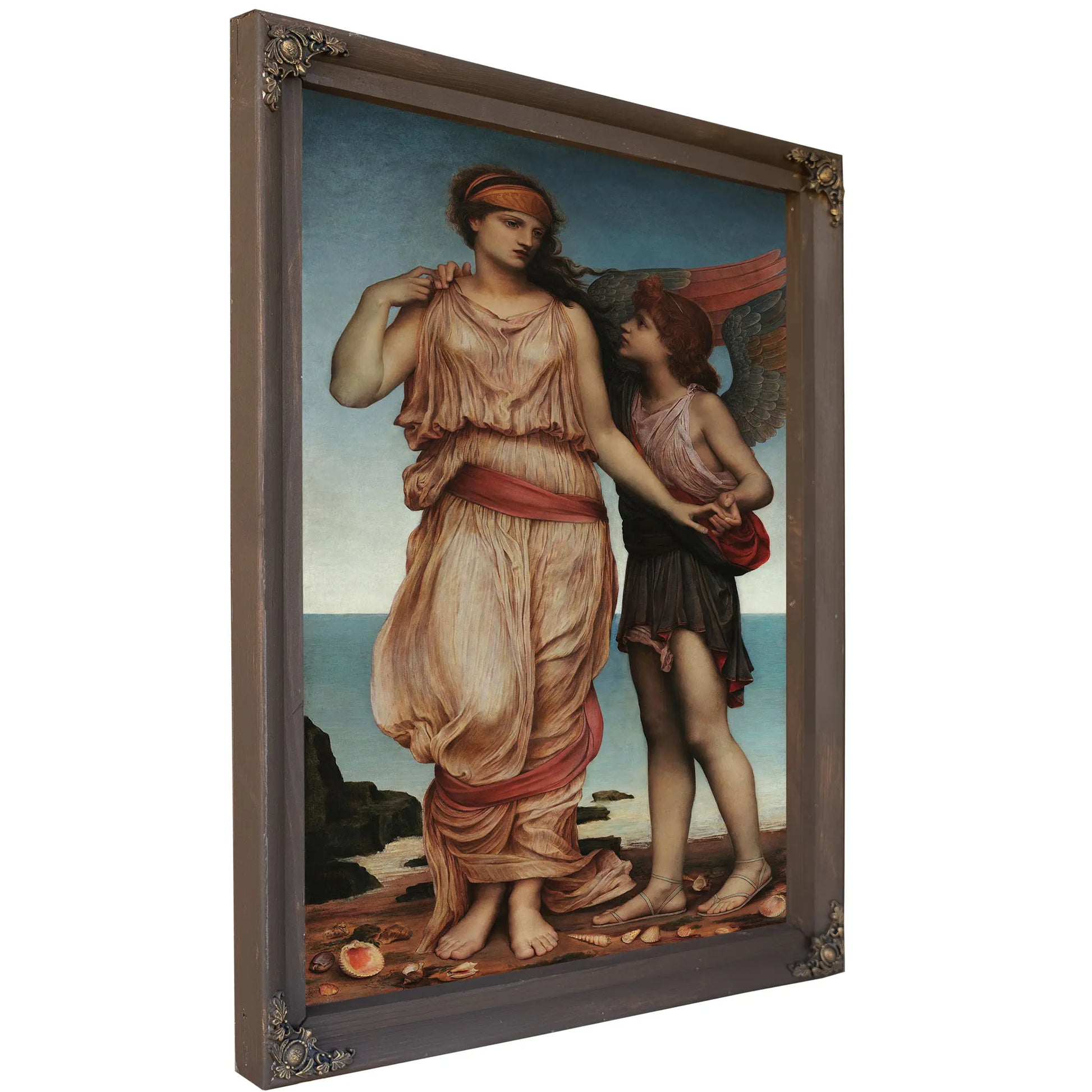 Venus And Cupid by Evelyn De Morgan