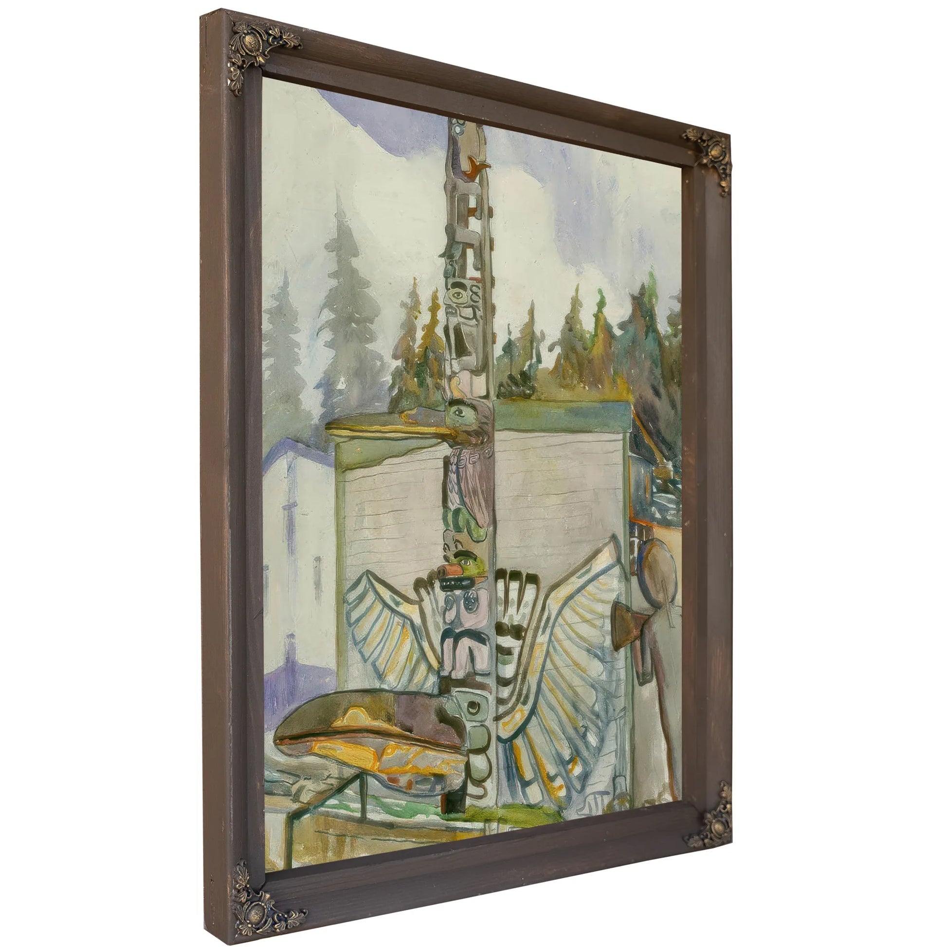 Alert Bay 1910 By Emily Carr Fine Art Print
