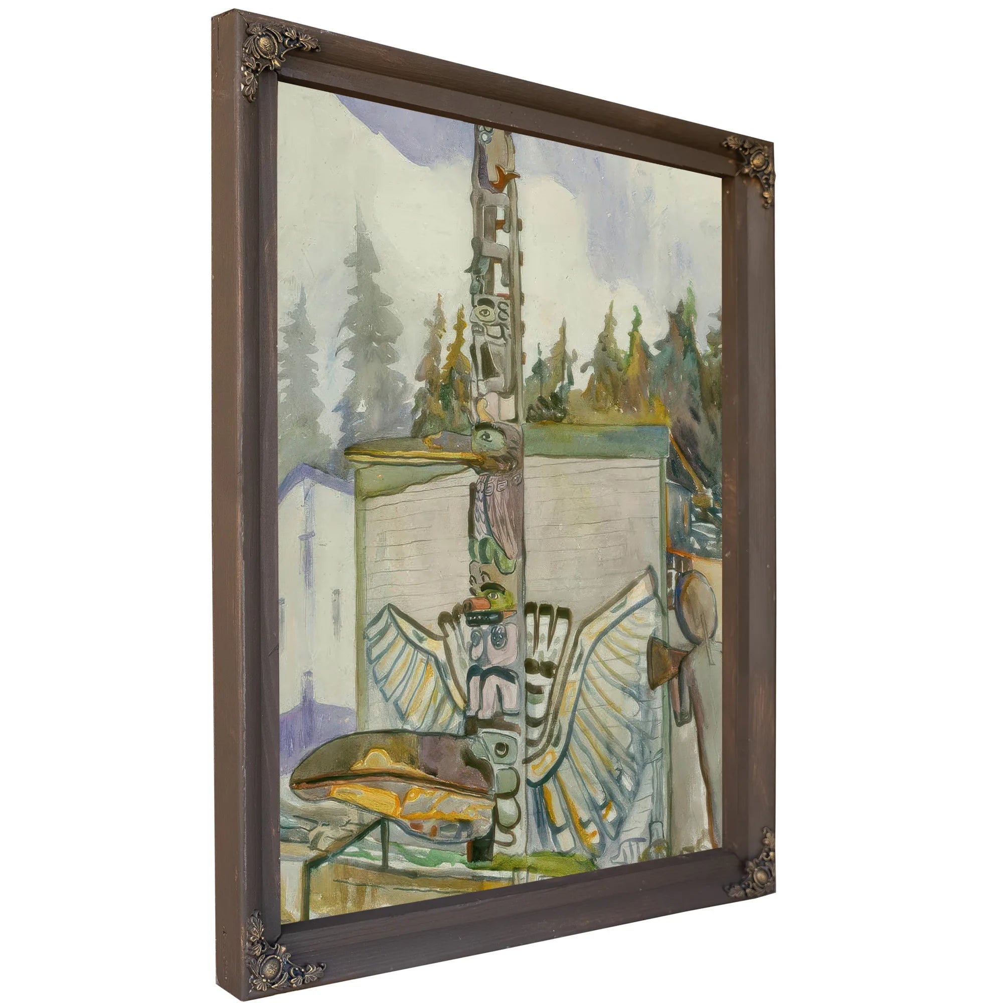 Alert Bay 1910 By Emily Carr Fine Art Print
