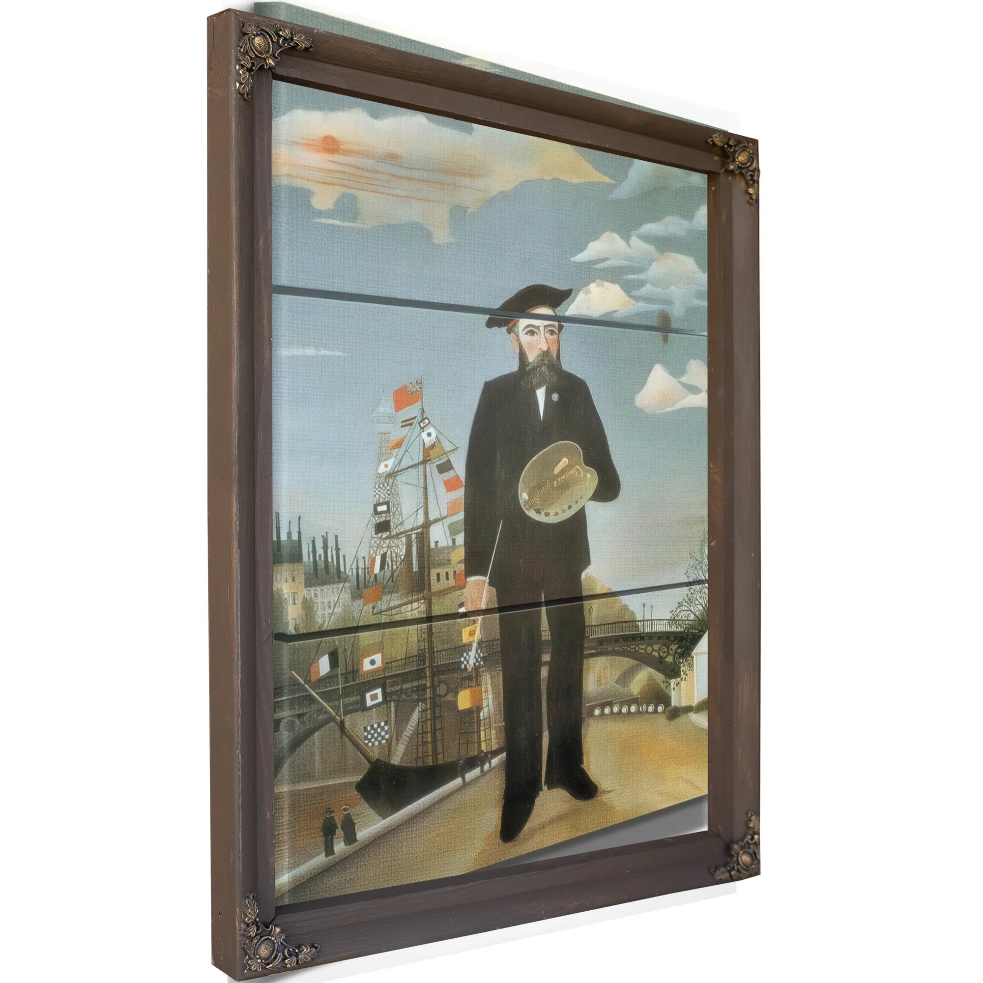 The Liberty Of Art By Henri Rousseau Fine Art Print