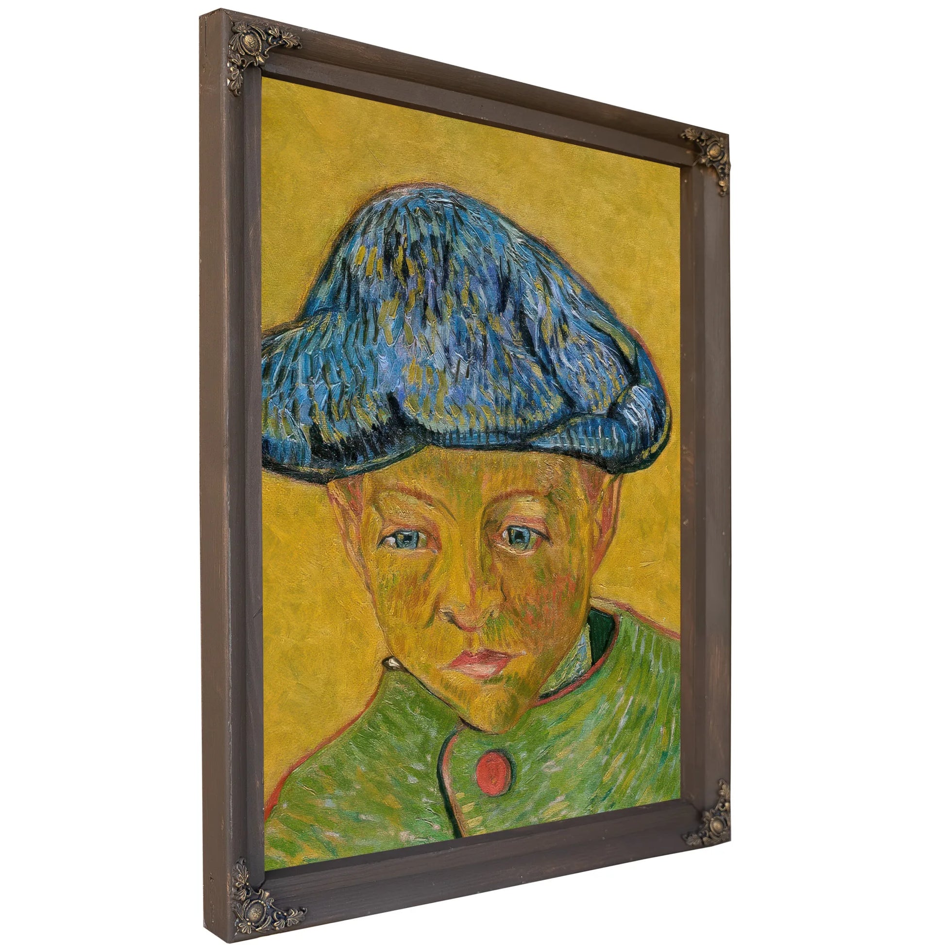 Portrait Of Camille Roulin By Vincent Van Gogh Fine Art Print
