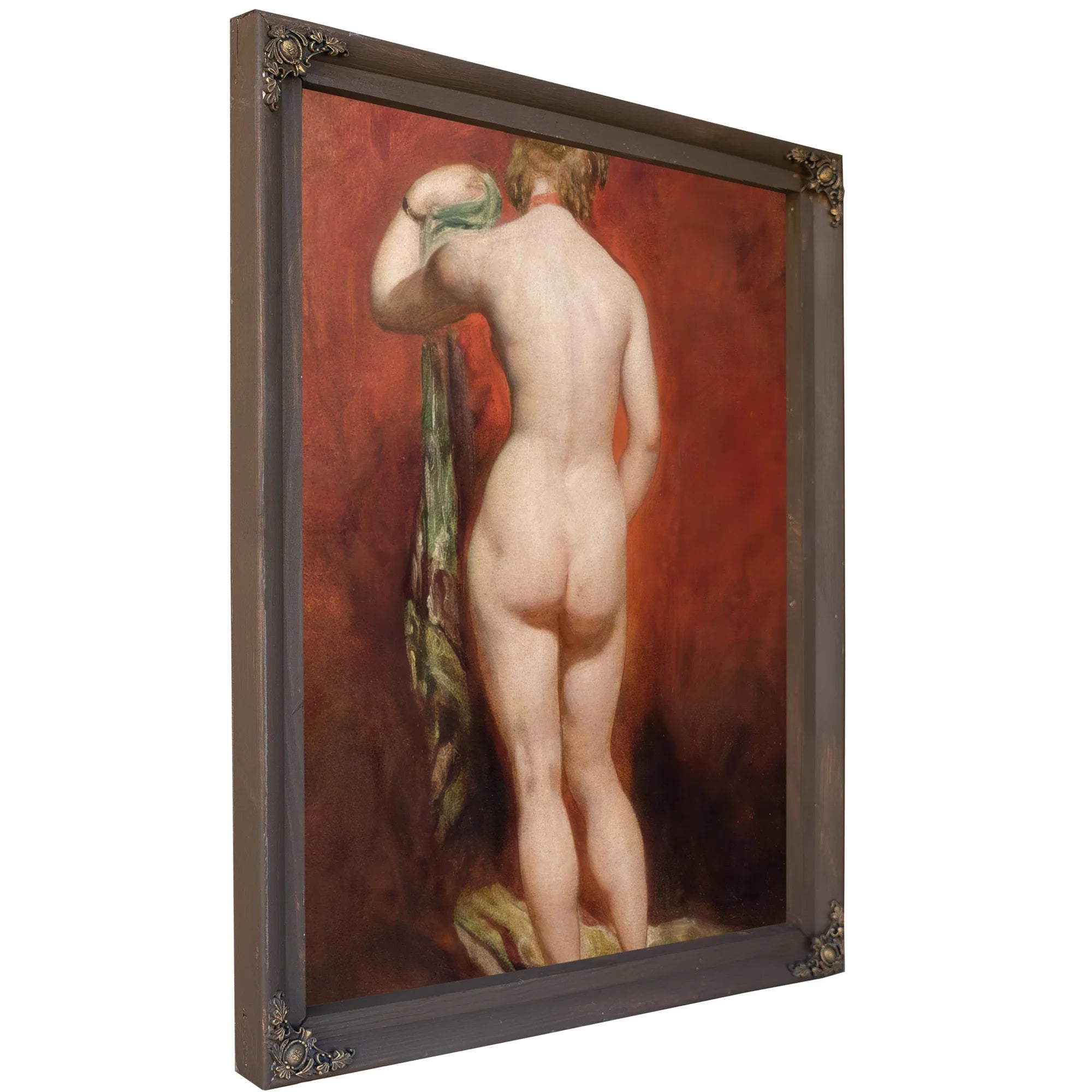 Standing Female Nude By William Etty Fine Art Print