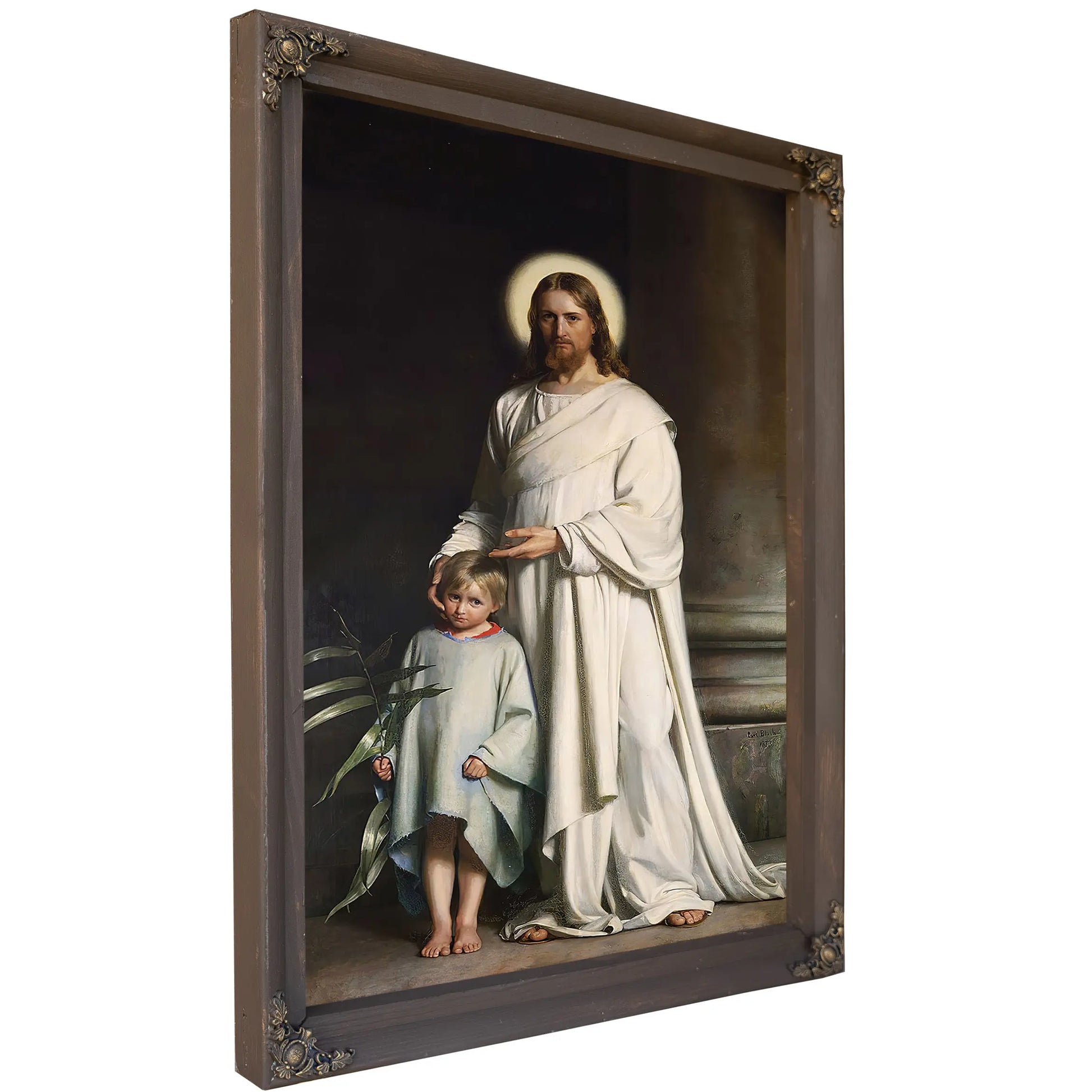 Christ Blessing The Little Child by Carl Bloch