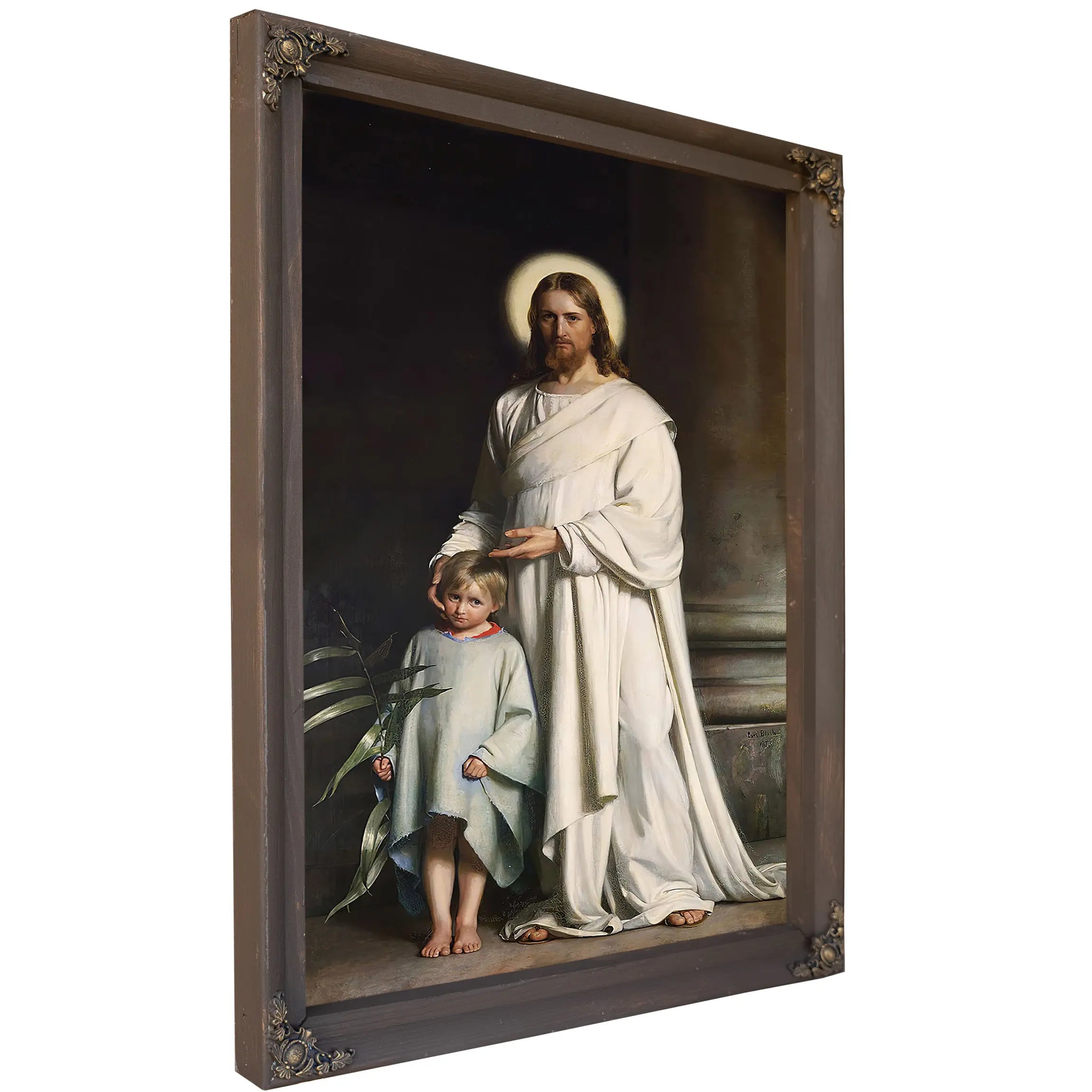 Christ Blessing The Little Child by Carl Bloch