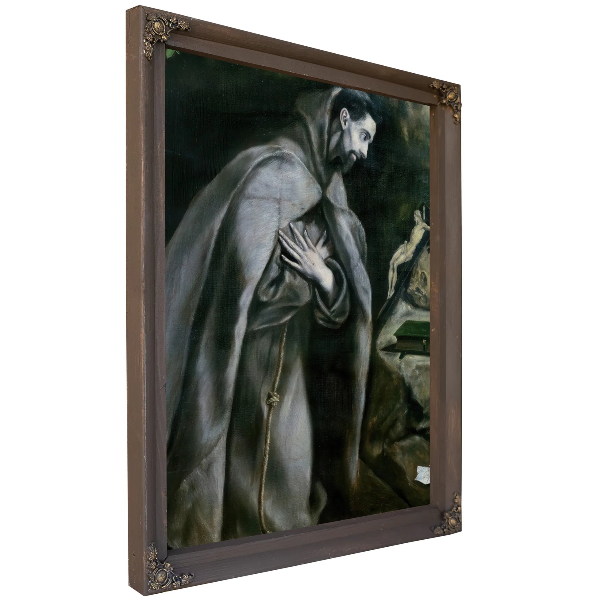 St. Francis Of Assisi By El Greco Fine Art Print