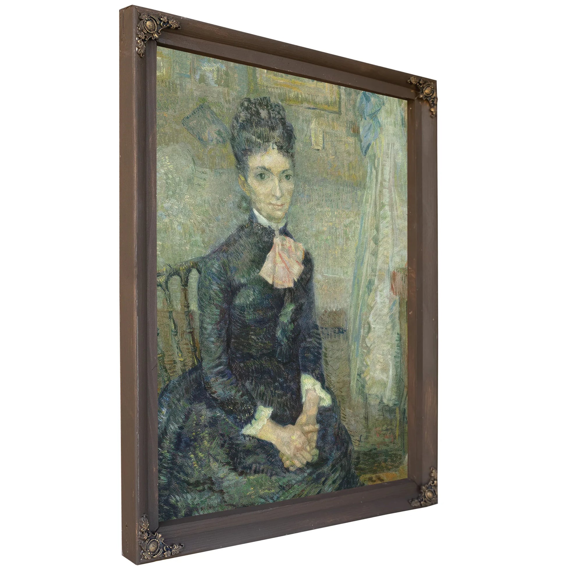 Portrait Of Leonie Rose Charbuy Davy By Vincent Van Gogh Fine Art Print