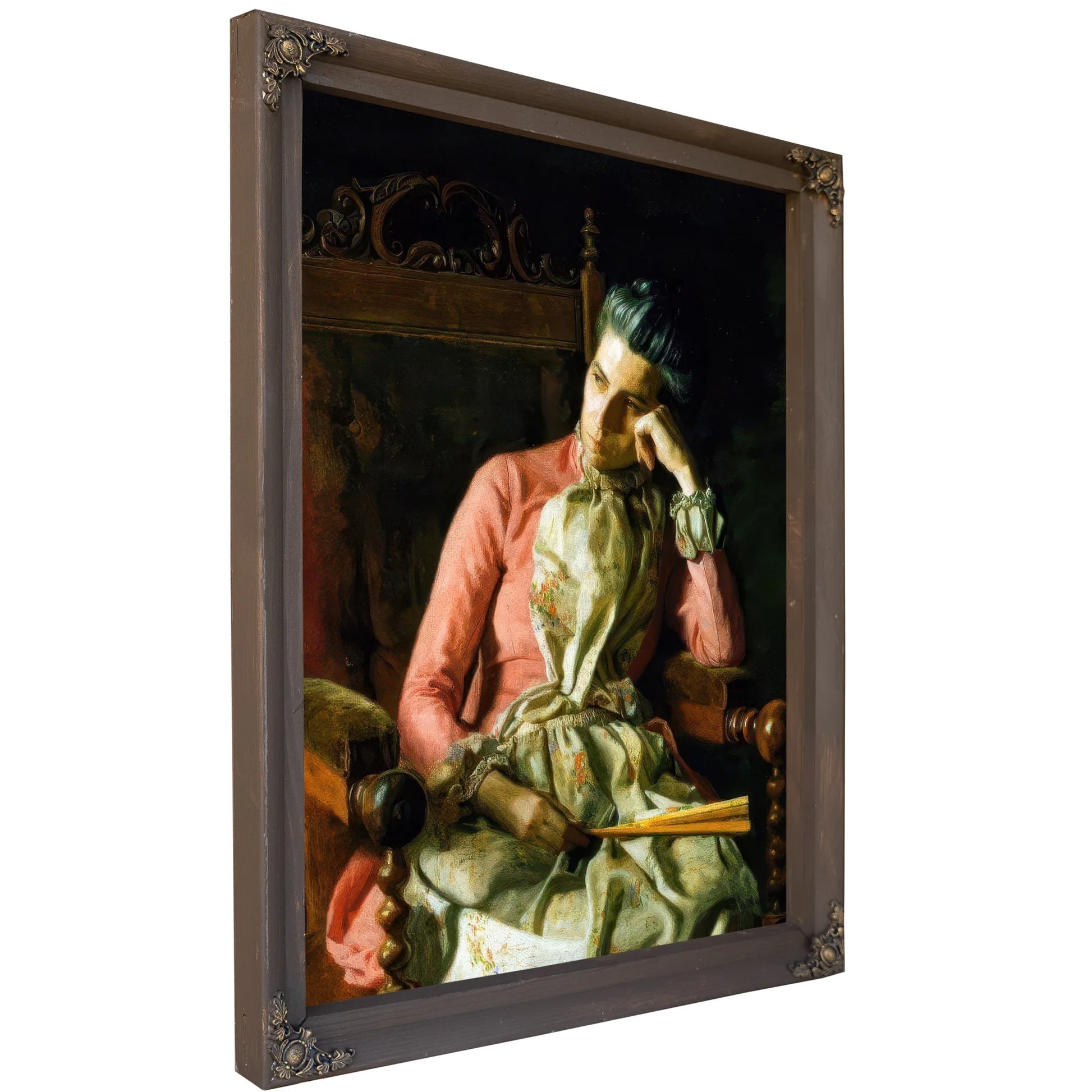 Miss Amelia Van Buren by Thomas Eakins Fine Art Print