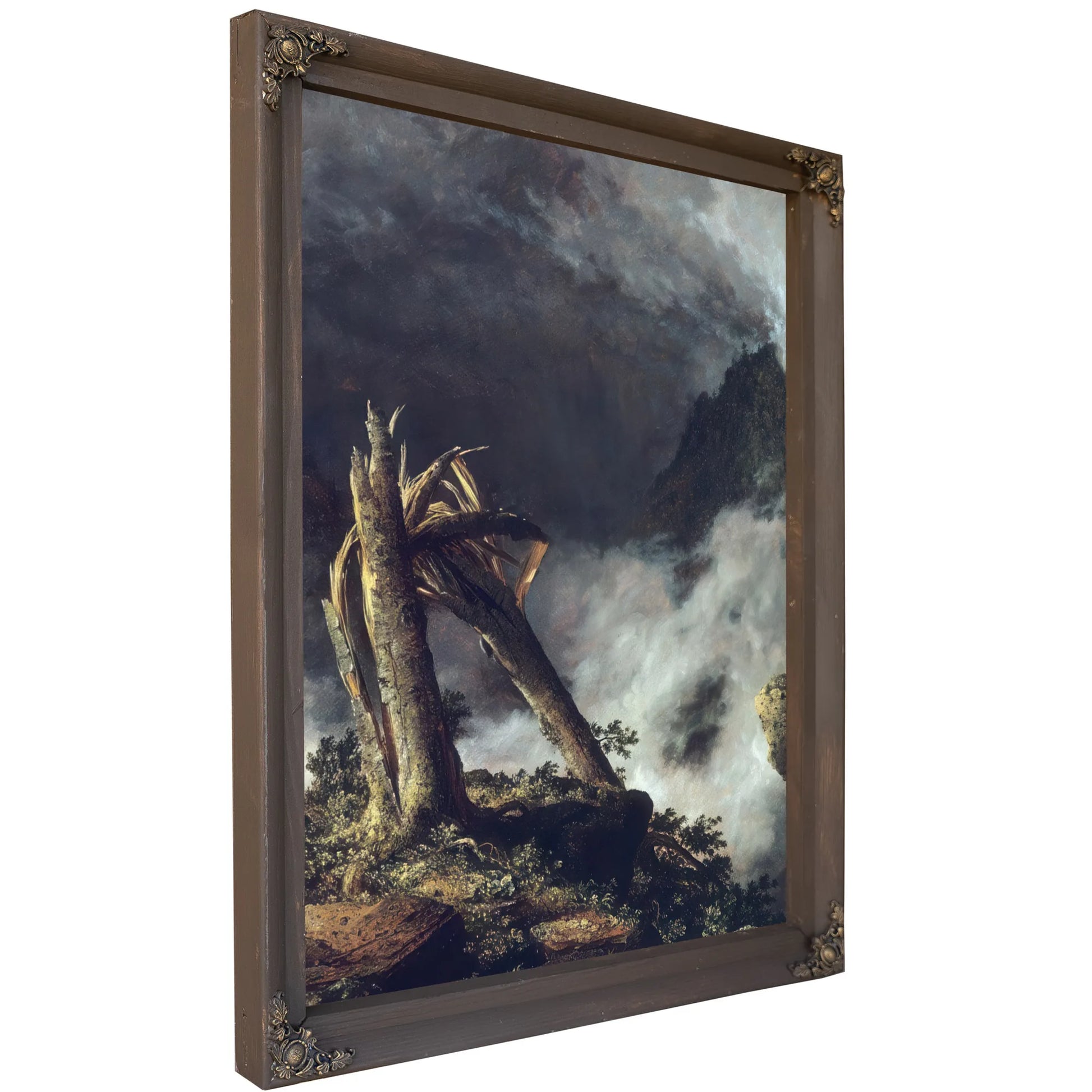 Storm In The Mountains By Frederic Edwin Church Fine Art Print