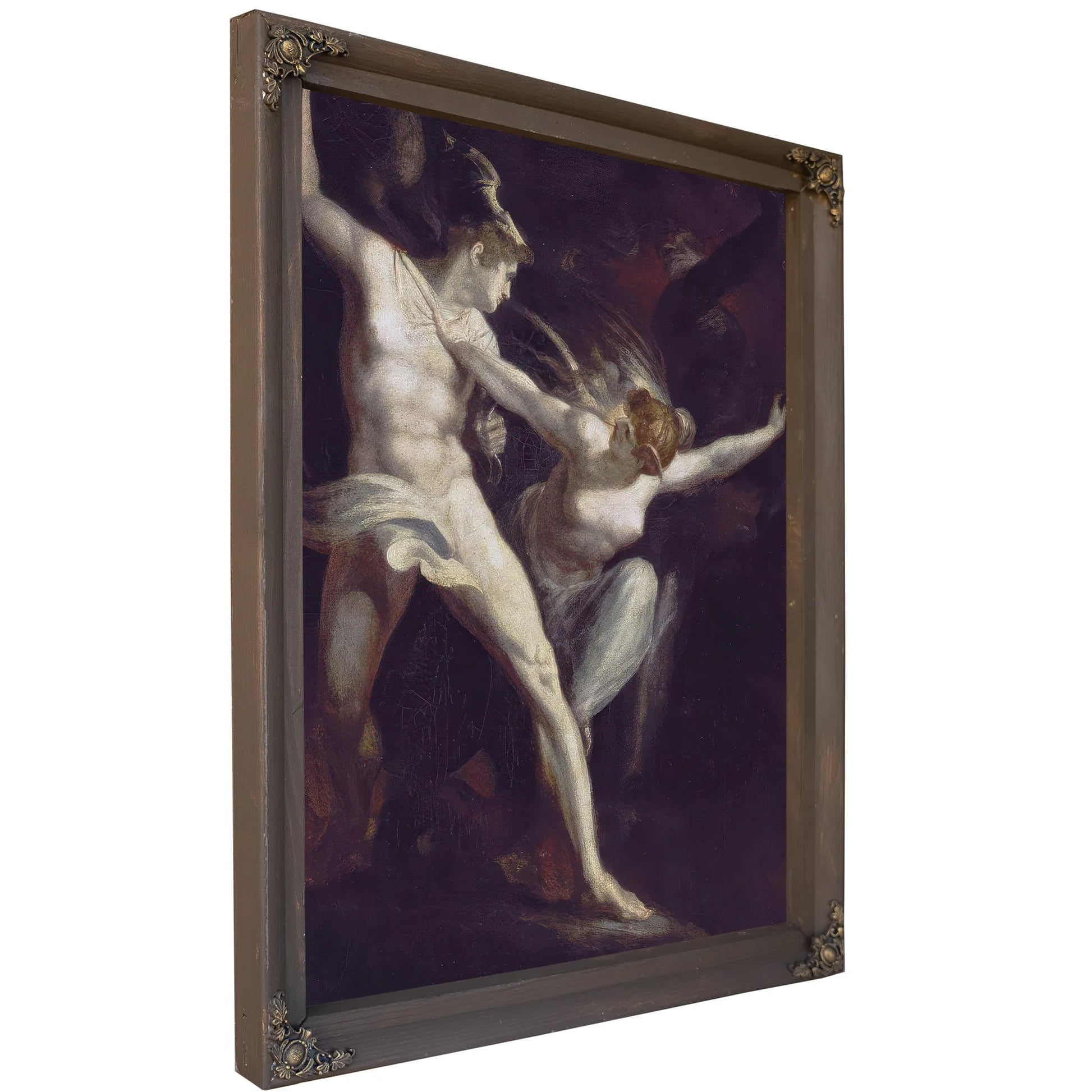 Satan And Death, Seperated By Sin By Henry Fuseli Fine Art Print