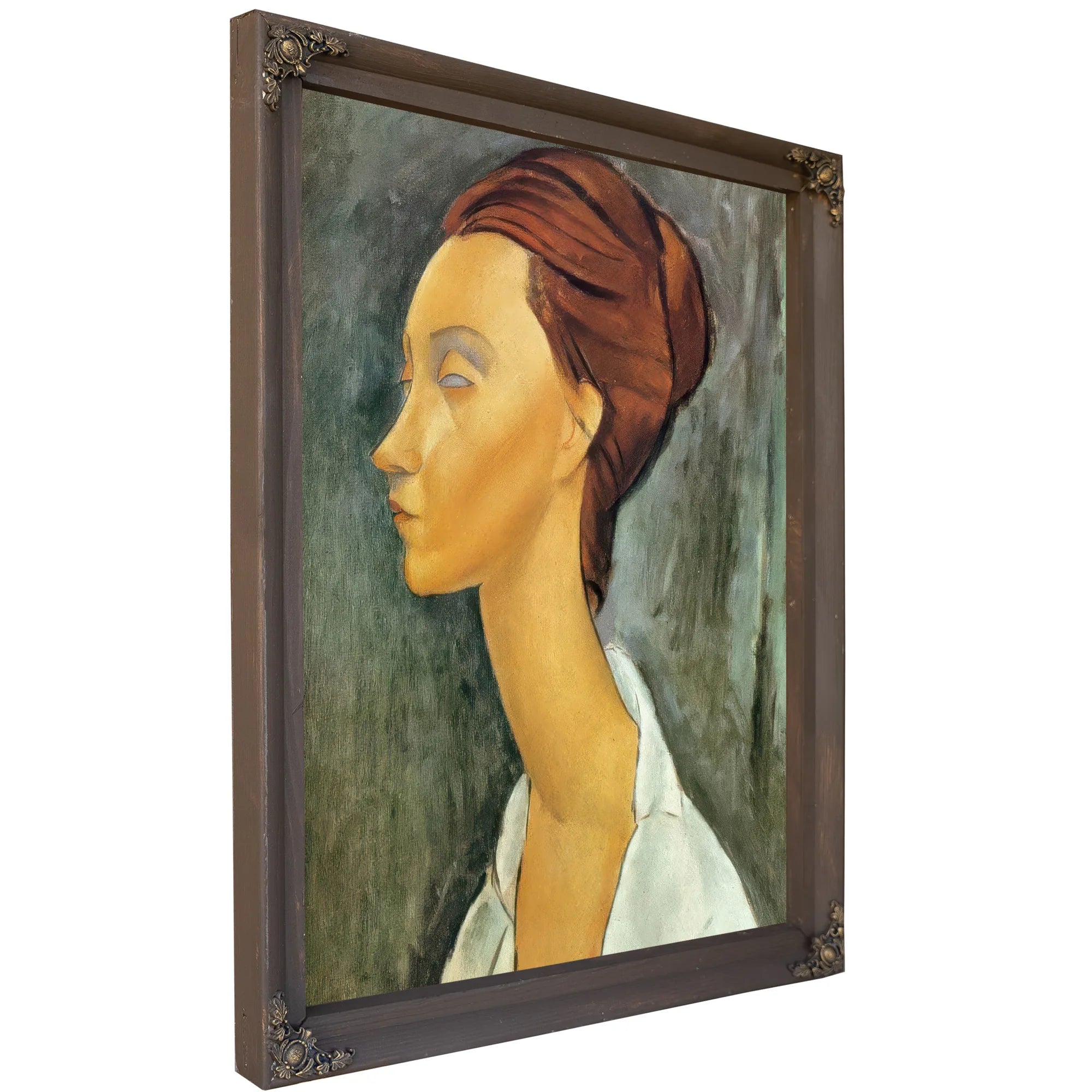 Portrait Of Lunia Czechovska 1919 By Amedeo Modigliani Fine Art Print
