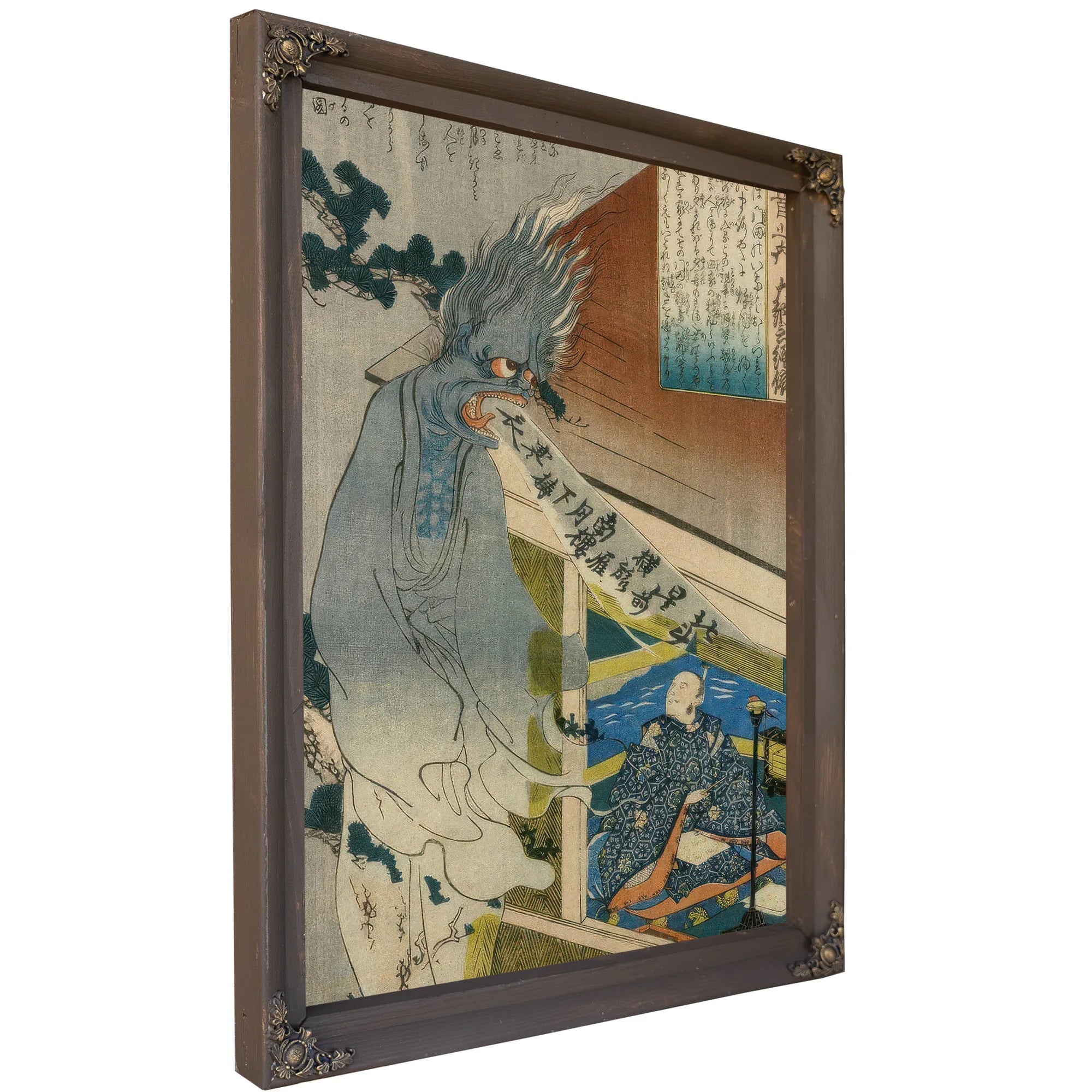 The Poet Dainagon Sees An Apparition 1860 By Utagawa Kuniyoshi Fine Art Print