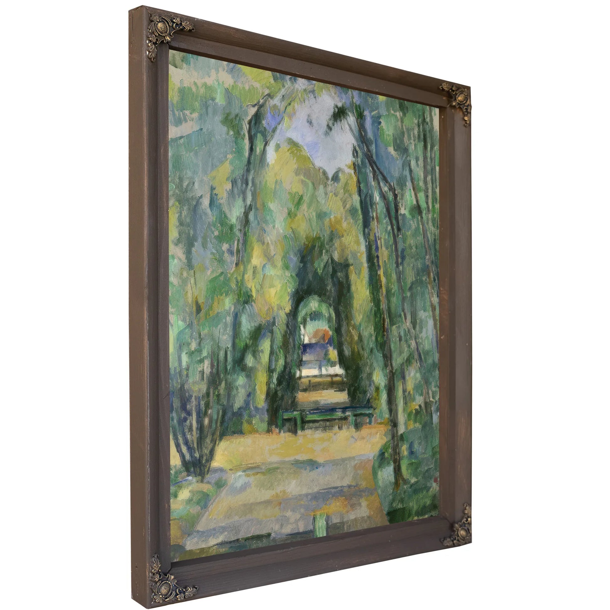 Avenue At Chantilly By Paul Cezanne Fine Art Print