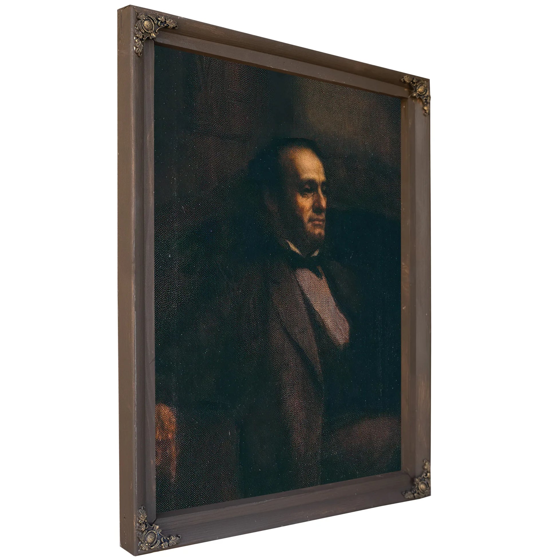 Joseph Warren Of Troy, New York By Eastman Johnson Fine Art Print
