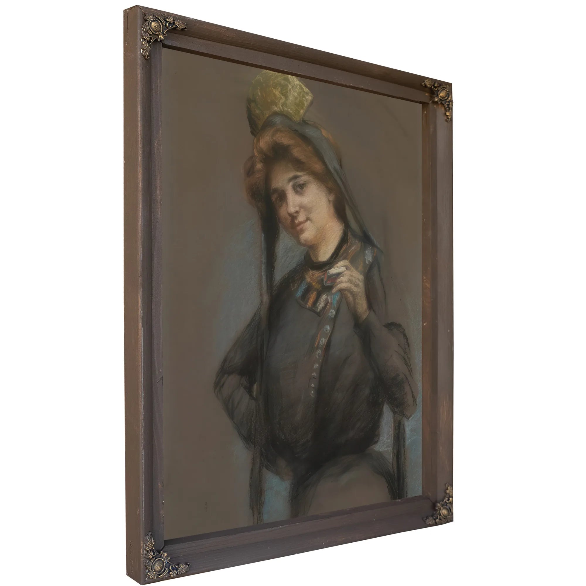 Cigarettev By Alice Pike Barney Fine Art Print