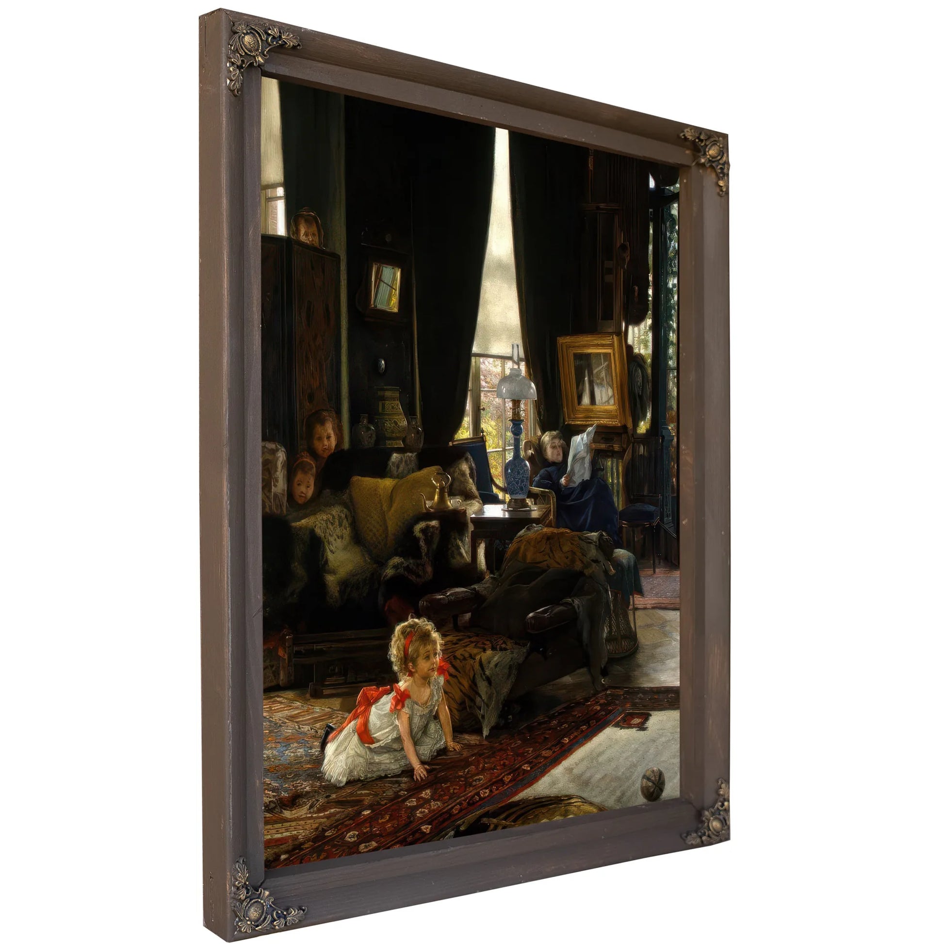 Hide And Seek By James Tissot Fine Art Print